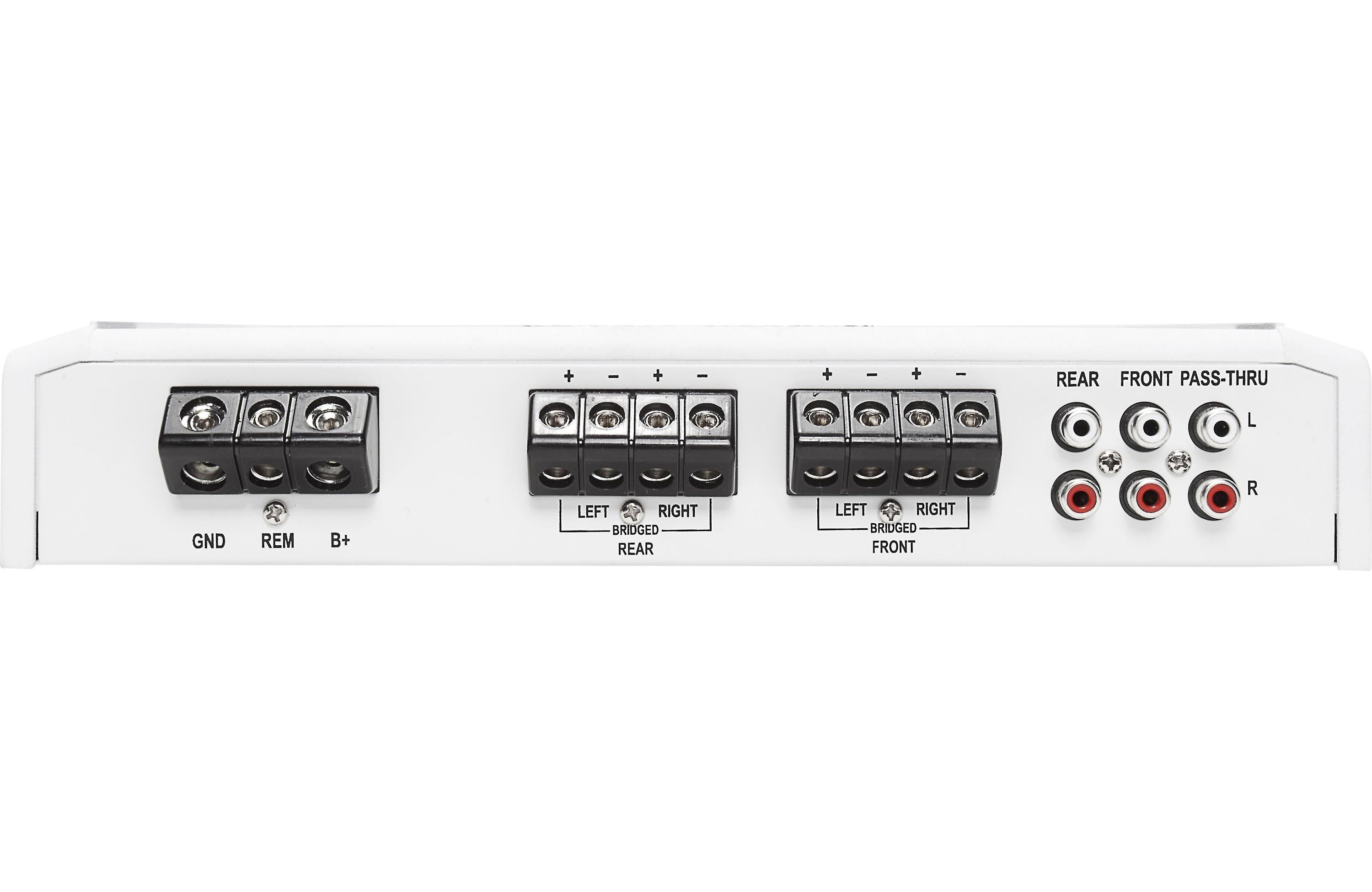 Rockford Fosgate M600 4D Marine Amplifier - 600W 4-Channel Waterproof Boat Stereo Amp for Marine Audio Systems | Perfect for Boats, Yachts & Watercrafts