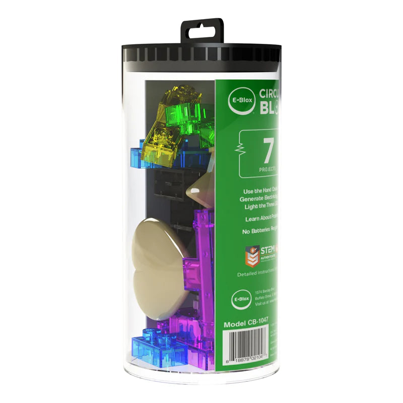 Circuit Blox™ BYO Eco Fidget Lights - 7 Project STEM Learning Kit for Kids | DIY Electronics Set for Classroom & Homeschool Science Activities