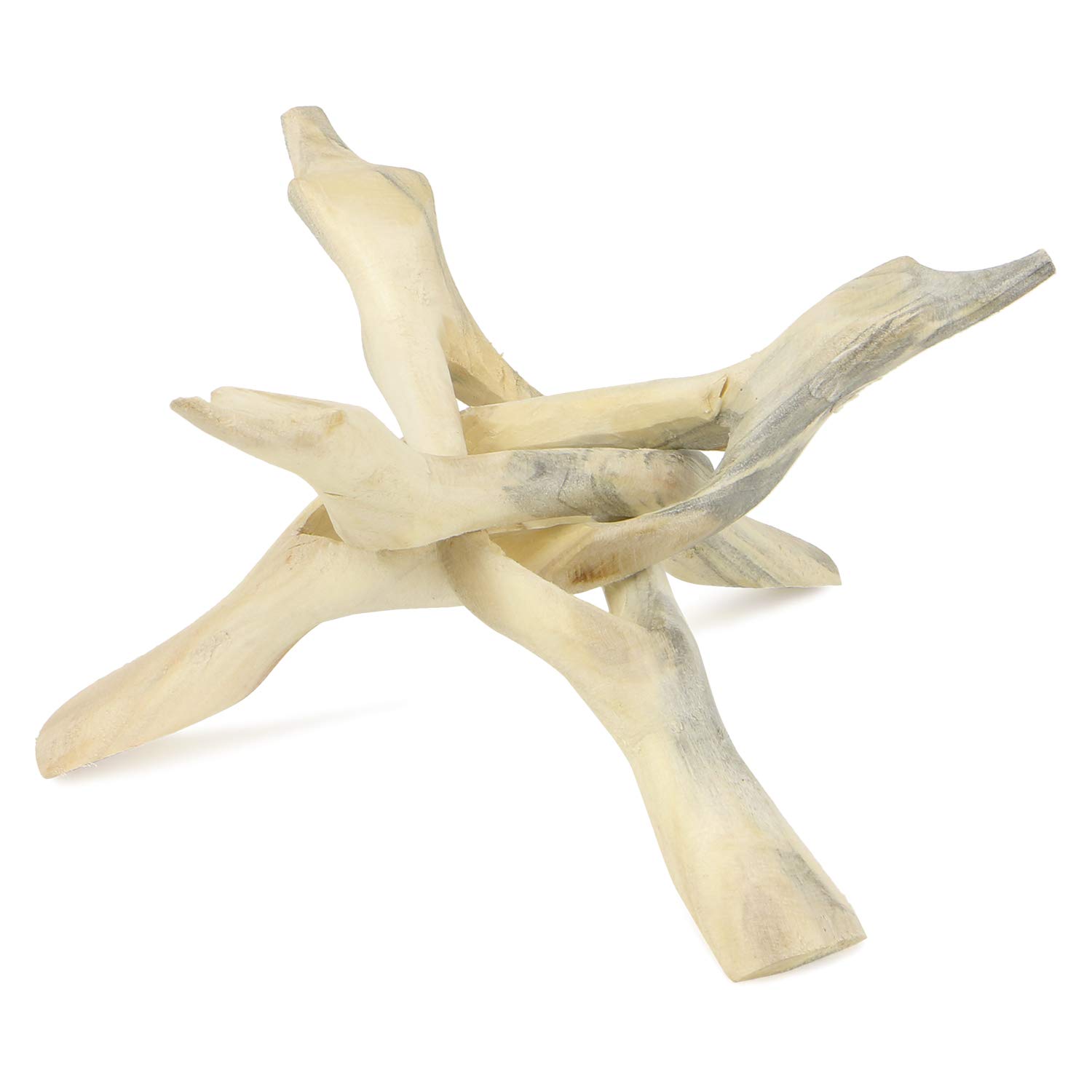 Premium White Wooden Stand - Elegant Display for Jewelry, Watches & Small Decor - Perfect for Home, Office & Retail Stores