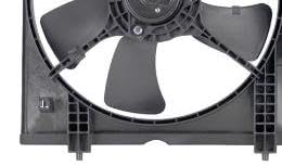 Mitsubishi Lancer Radiator and Condenser Fan Replacement - Compatible with MI3115119 | Engine Cooling System Part for 2008-2017 Lancer Models | Perfect for Summer Driving and Overheating Prevention