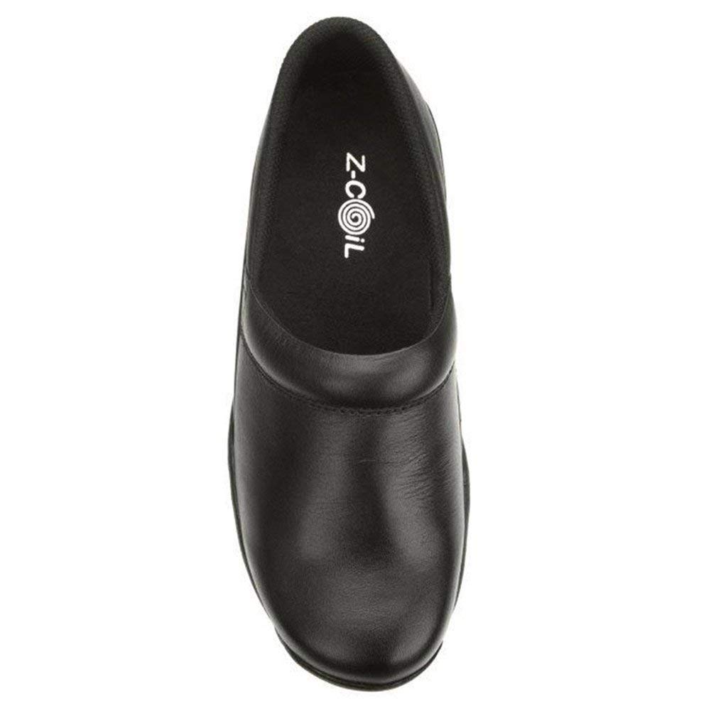 Z-CoiL Toffler Women's Orthopedic Clogs - Pain Relief Leather Slip-On Shoes with Arch Support & Comfortable Coil Technology - Perfect for Nurses, Teachers & Healthcare Workers All-Day Wear