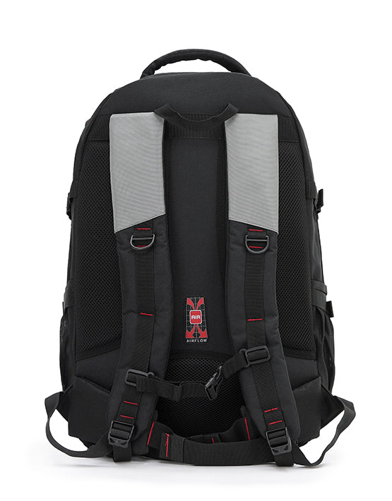 TOSCA TCA 940 50LT Deluxe Backpack - Black & Grey - Perfect for Travel, Hiking, and Outdoor Adventures