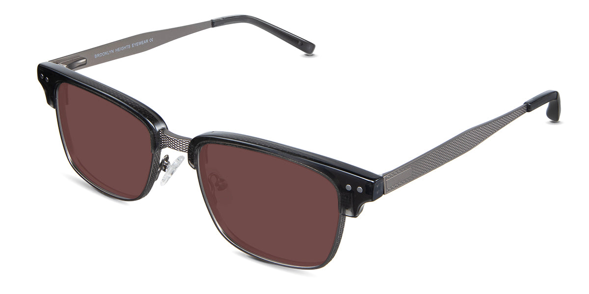 Stylish Brad Men's Prescription Sunglasses - UV Protection Polarized Lenses for Driving, Fishing & Outdoor Activities