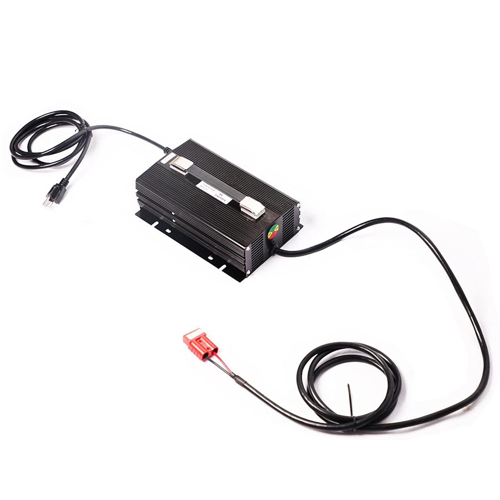 APOLLOLIFT 12V/15AH Battery Charger for Semi-Electric Stacker - Fast Charging, Durable Power Supply for Warehouse Equipment & Material Handling Tools