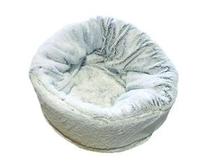 Cattitude Multisack Supersoft Grey Cat Bed - Cozy Plush Pet Bed for Cats & Small Dogs - Perfect for Indoor Lounging & Nap Time