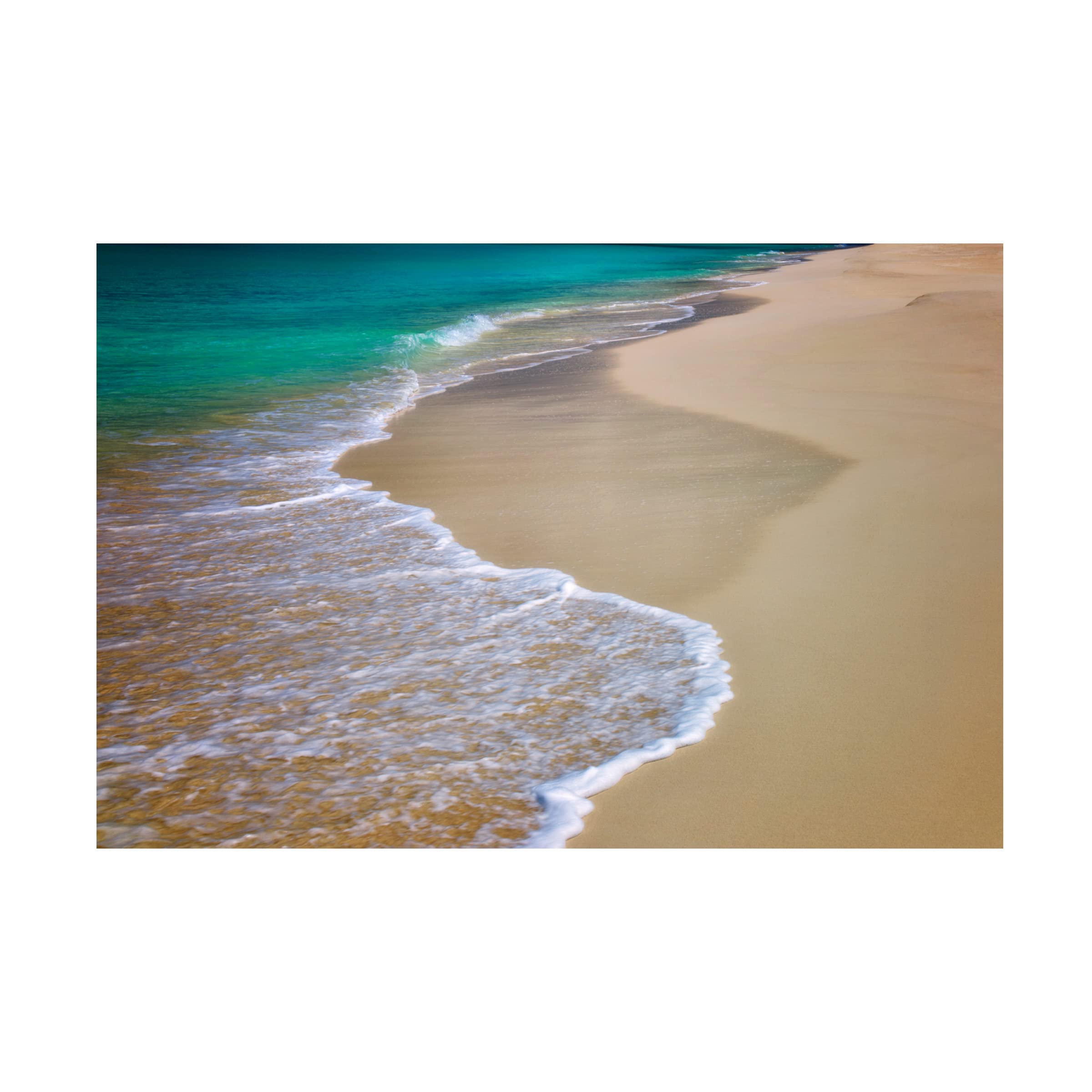 Dennis Frates 'Beach 18' Canvas Wall Art Print - Coastal Decor for Living Room, Bedroom & Office - Trademark Fine Art Collection