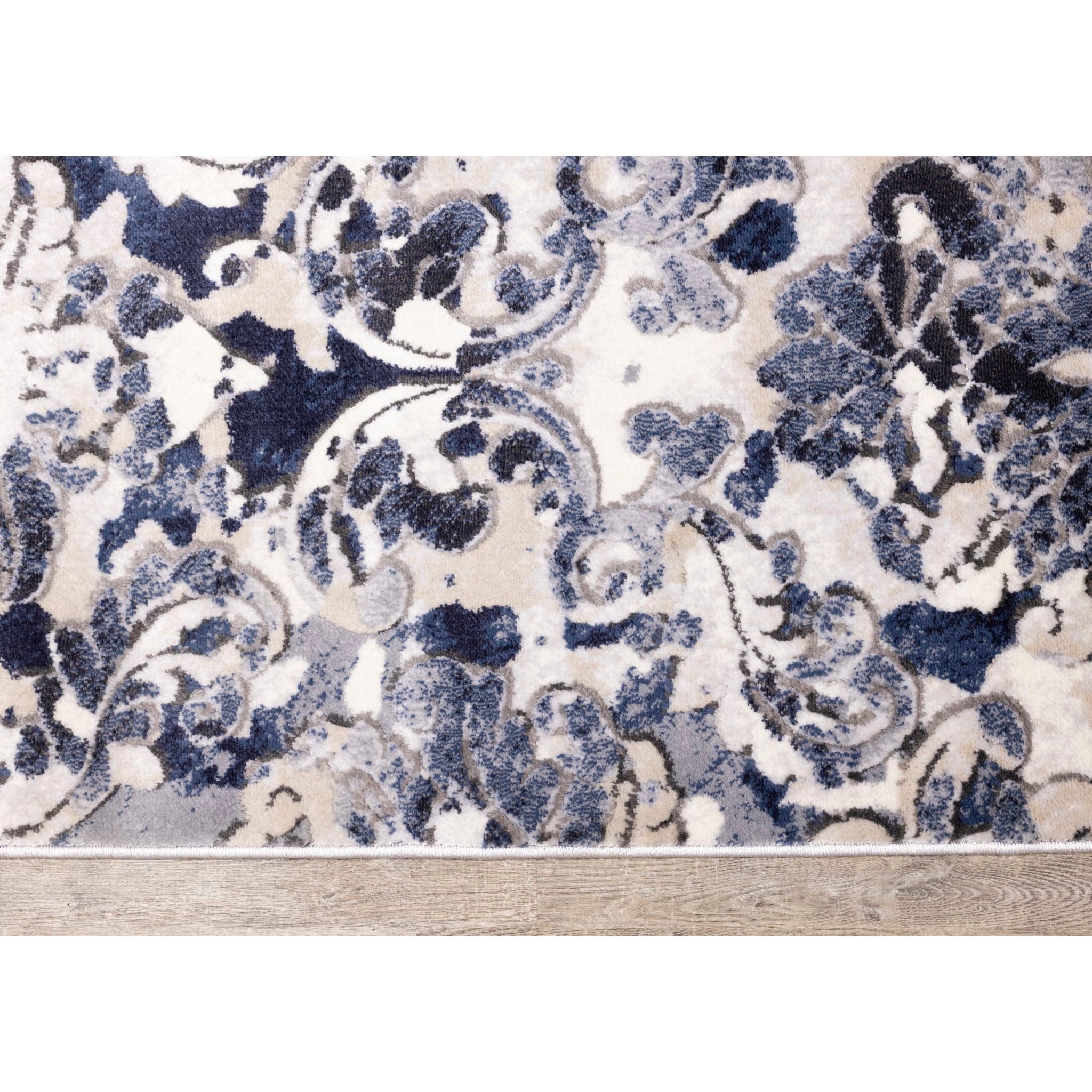 Alida Modern Area Rug 8'x10' - Soft Plush Living Room Carpet, Non-Slip Floor Mat for Bedroom, Dining Room & Home Decor