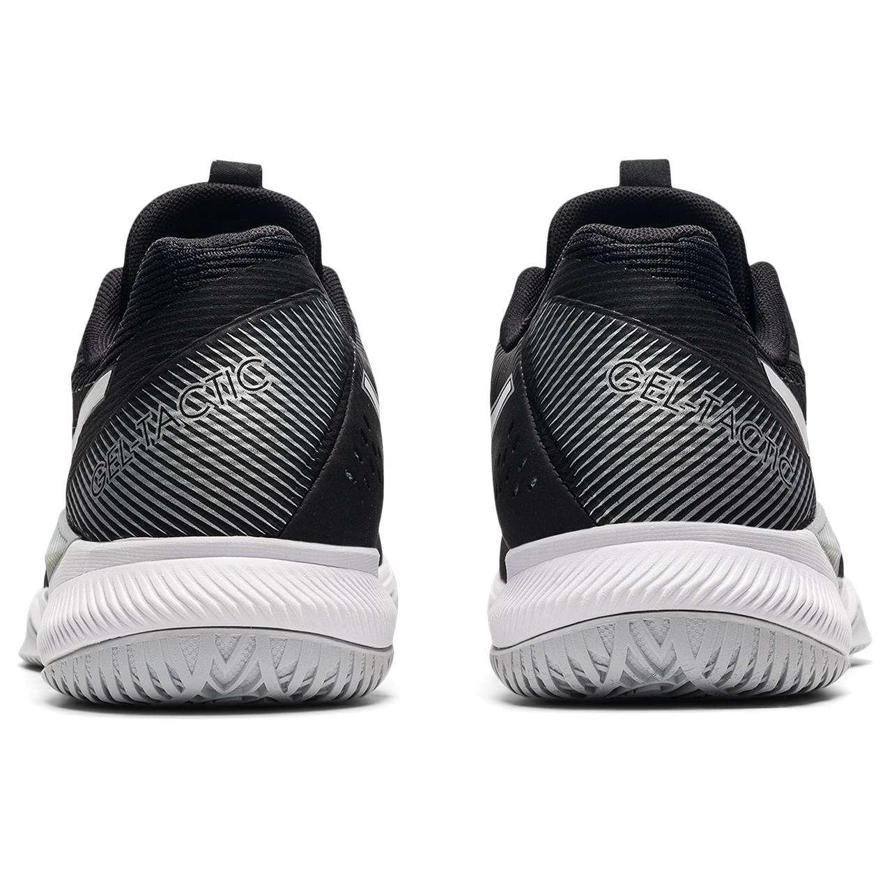 ASICS Gel Tactic Women's Volleyball Shoes - Lightweight Indoor Court Shoes for Women with Cushioning Technology (Black/White) | Perfect for Volleyball, Badminton & Squash Players