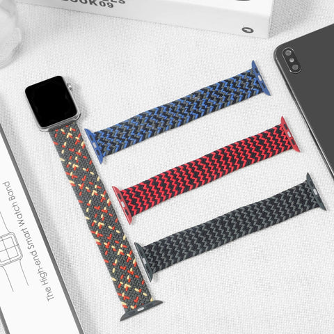 Braided Elastic Hair Bands - Traditional Design Hair Ties for Women & Girls - Perfect for Ponytails, Braids, and Everyday Hairstyles