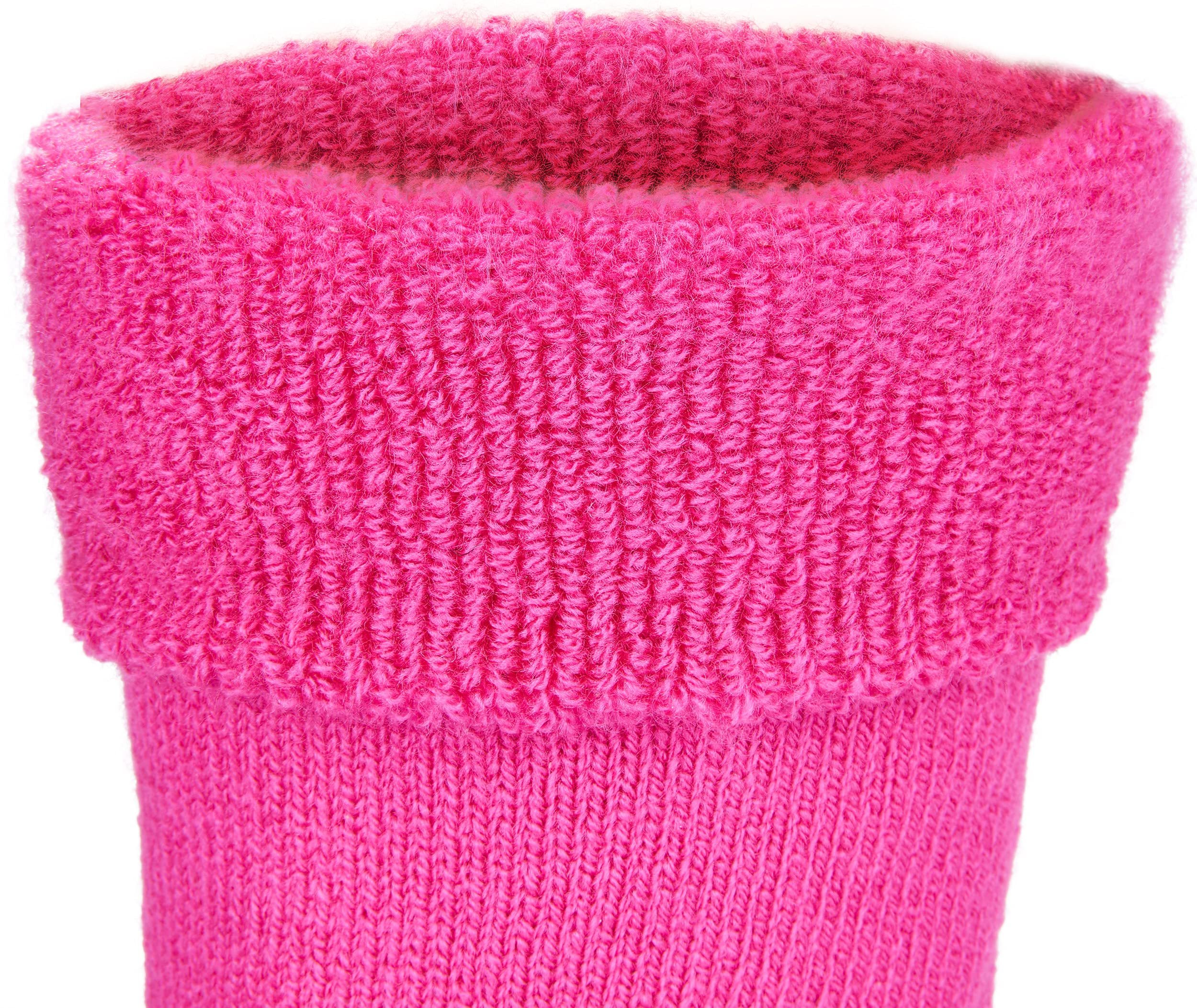 2-Pack BRUBAKER Thermal Socks for Women & Men - Ultra Warm Winter Socks with Heat-Trapping Insulation Fibers - Perfect for Cold Weather, Hiking, Skiing and Indoor Comfort