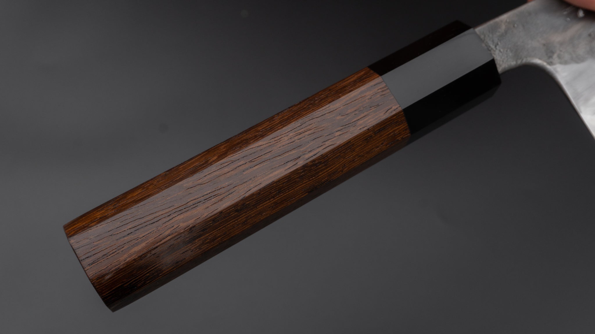 Premium Jiro Tsuchime Handcrafted Gyuto Japanese Chef Knife 210mm with Exotic Tagayasan Wood Handle - Perfect for Professional Chefs & Home Cooking Enthusiasts