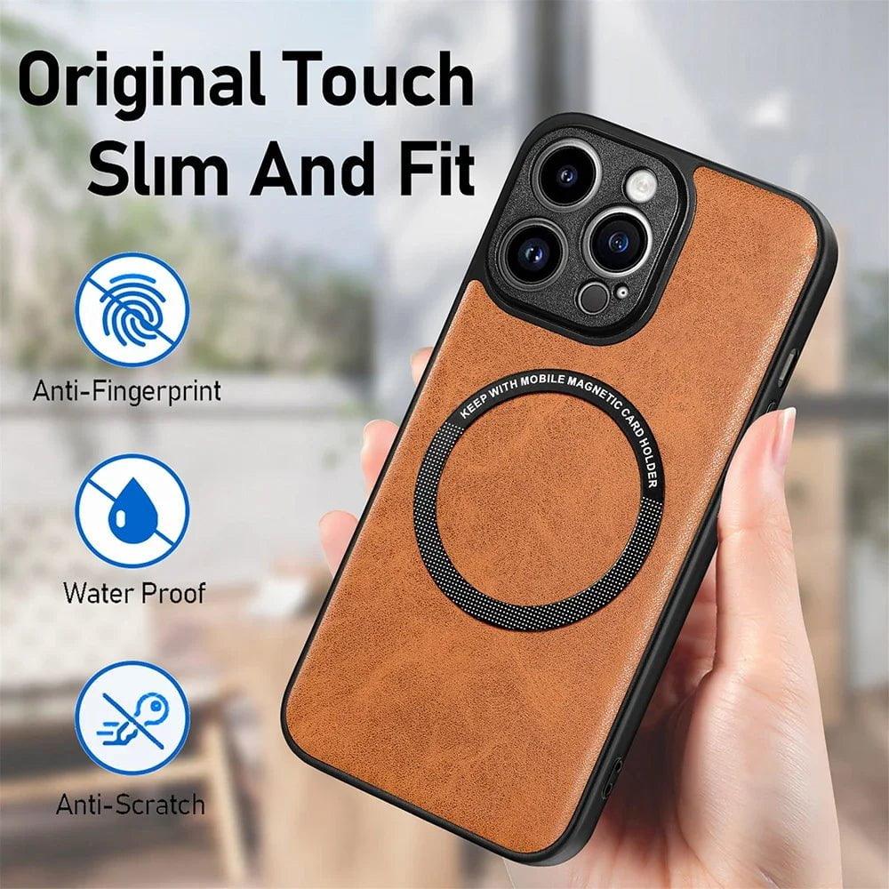 Samsung Galaxy S24 Ultra Magsafe Wireless Charging Case - Fast Charging Protective Cover for iPhone 15 Pro Max, Perfect for Travel & Daily Use