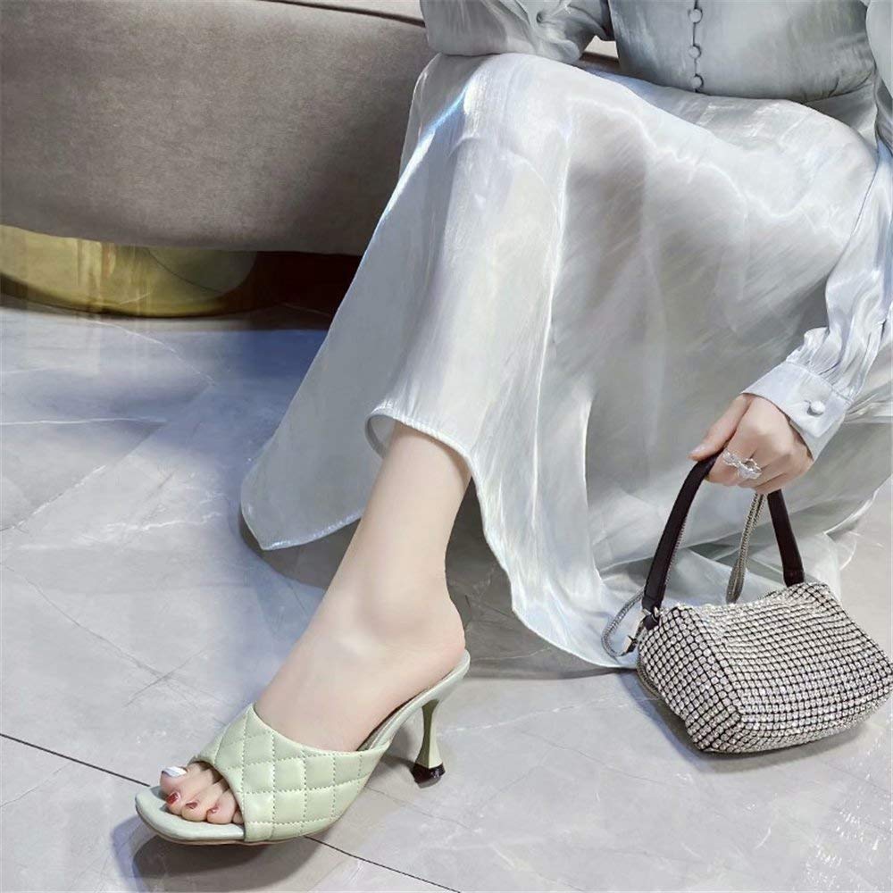 Sexy Stiletto High Heel Sandals for Women - Summer Fashion Slip-On Slippers with Pointed Toe | Perfect for Date Night, Parties & Special Occasions