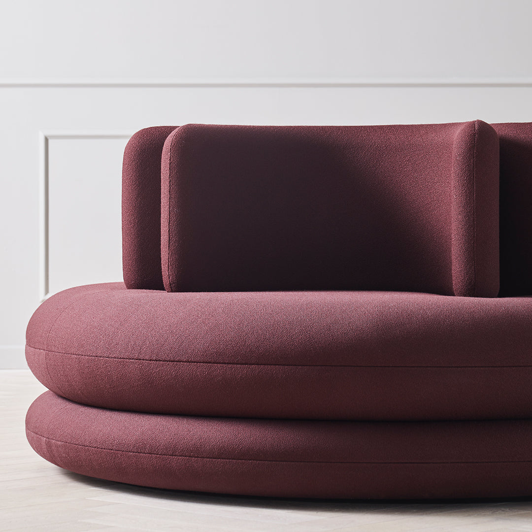 Verner Panton Easy Sofa Verpan - Mid-Century Modern Lounge Chair for Living Room, Office & Lounge Areas - Stylish & Comfortable Seating for Home Decor