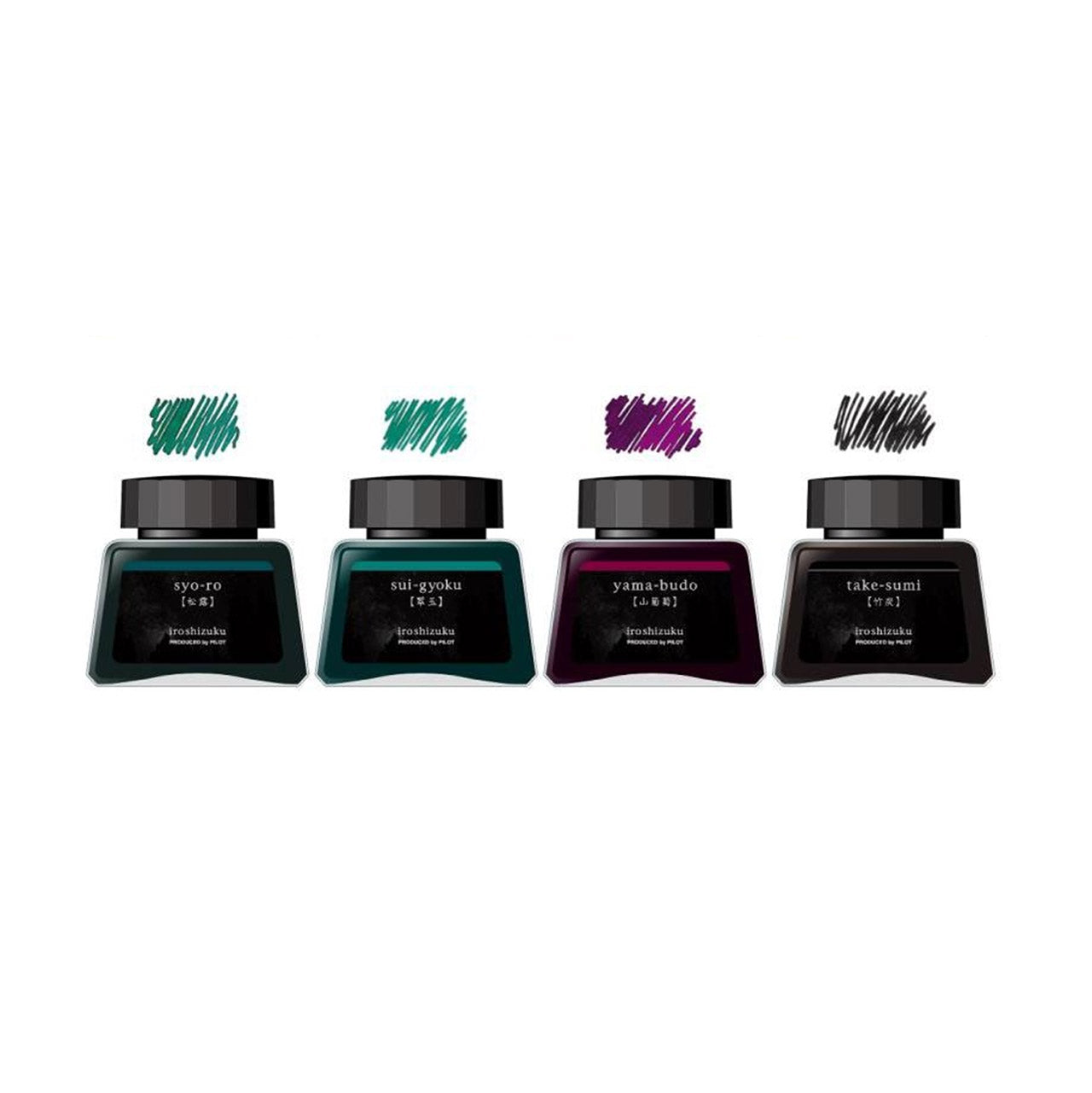 Premium Iroshizuku Fountain Pen Ink Gift Set - 30ml Bottles (6 Colors) - Perfect for Calligraphy, Journaling & Artistic Writing