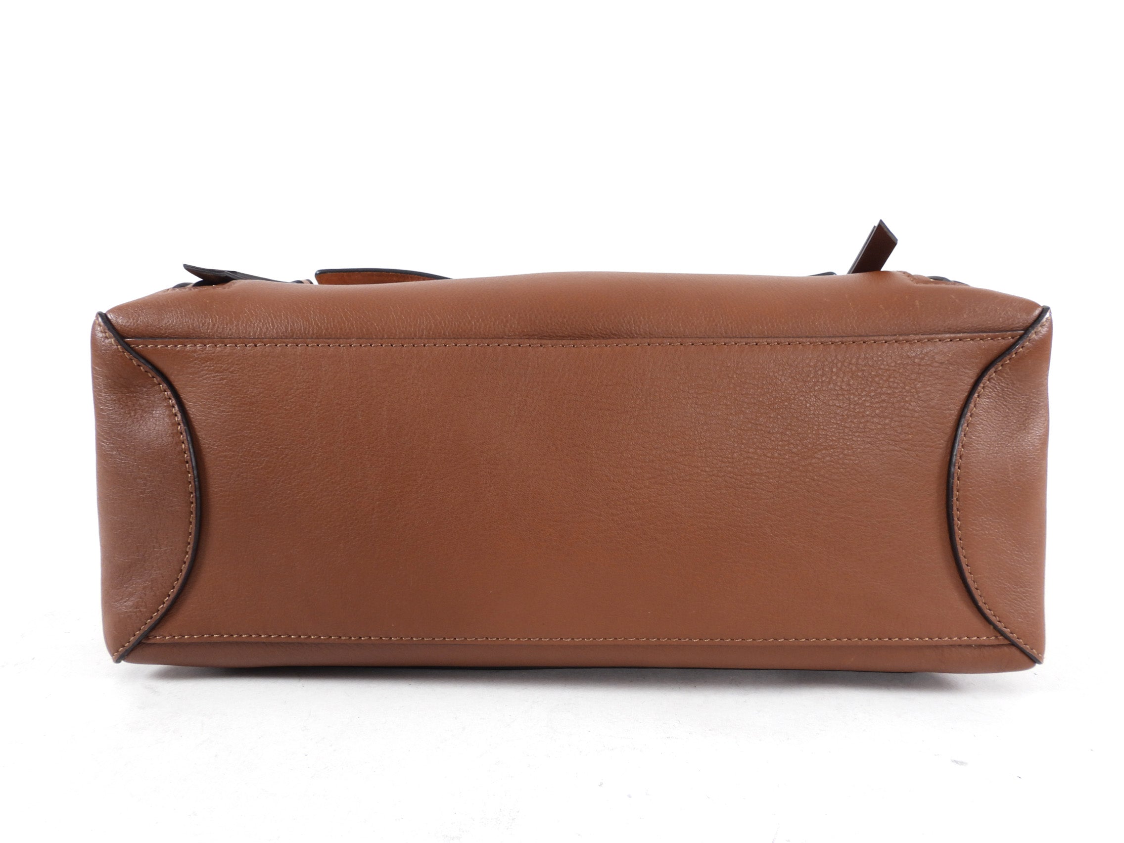 Chloe Faye Day Medium Double Carry Bag in Tan Leather - Premium Genuine Leather Shoulder Bag for Women - Perfect for Work, Travel & Everyday Use