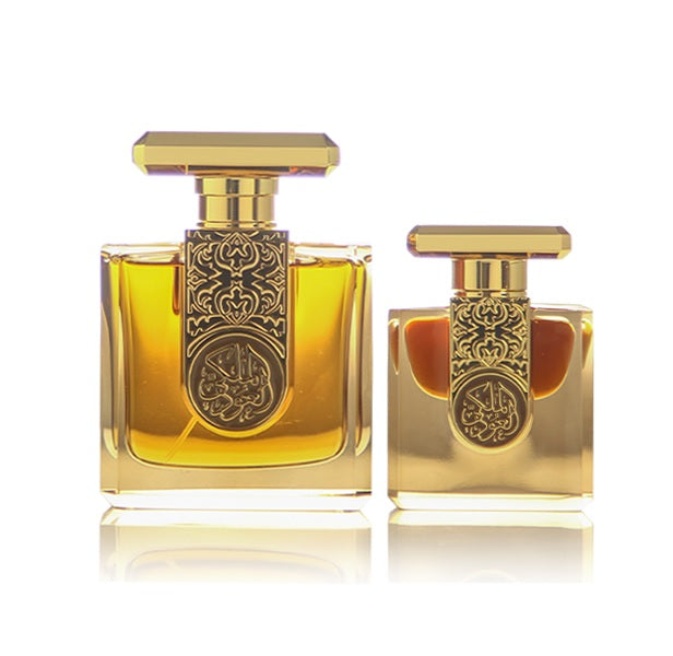 Royal Oud Perfume Set - EDP 100ml + 12ml Attar Oil - Luxury Arabian Fragrance for Men & Women - Perfect for Special Occasions, Date Nights & Gifting