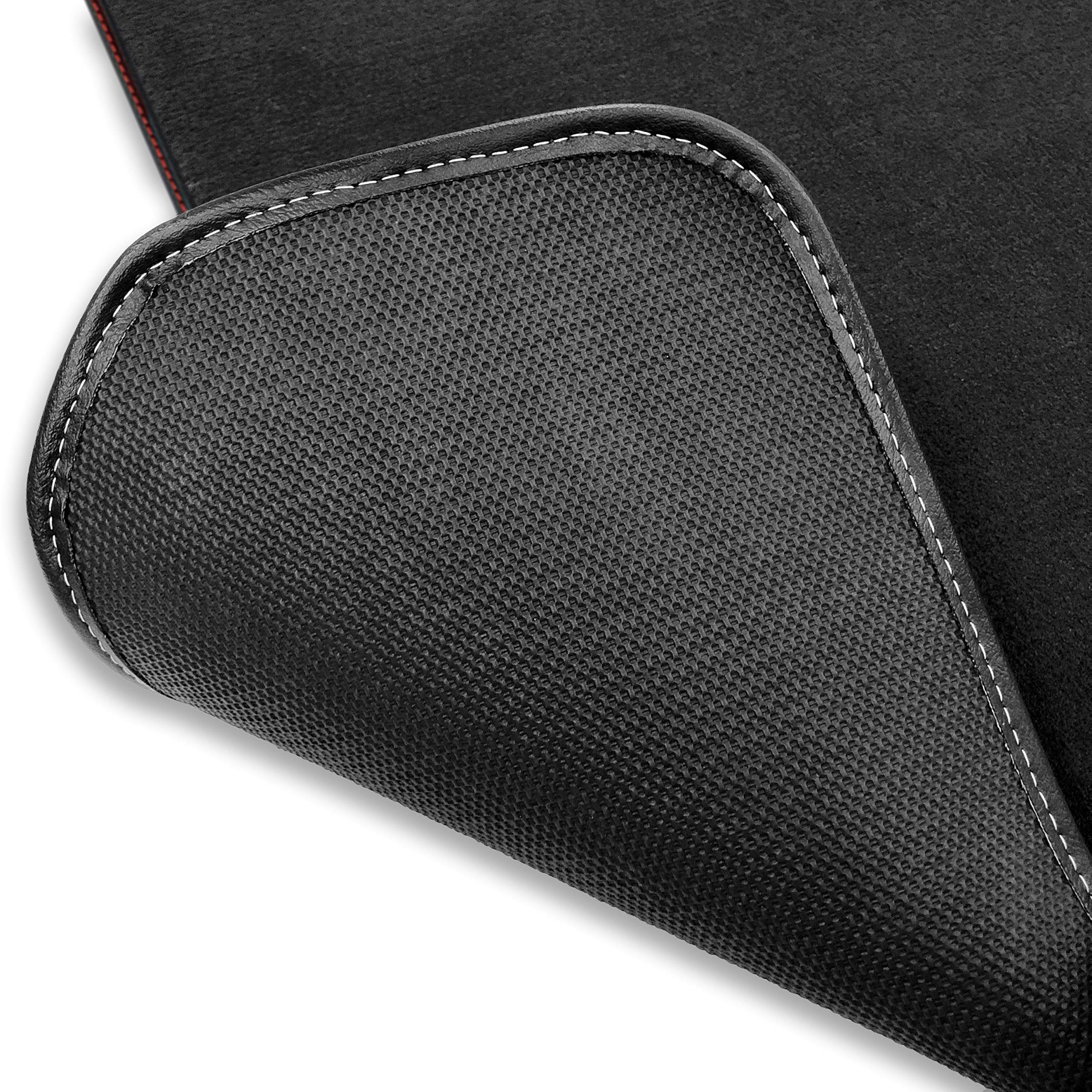 Premium Custom-Fit Carpeted Floor Mats for Corvette C7 2014-2019 - Luxury Car Floor Liners with Jake Logo (Charcoal, Convertible) | Perfect for Daily Driving & Car Shows