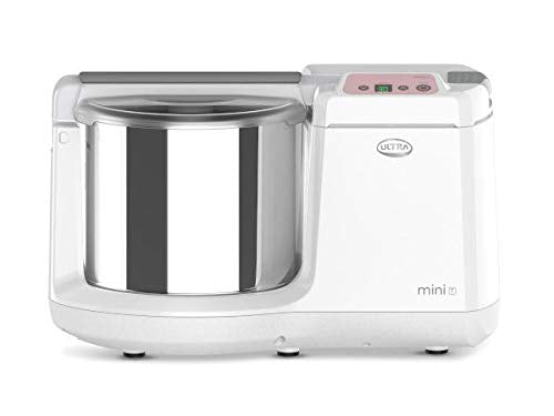 Elgi Ultra Mini T Compact 1.25L Wet Grinder with Digital Timer - 110V Table Top Grinder for Idli Dosa Batter - Perfect for Indian Cooking at Home