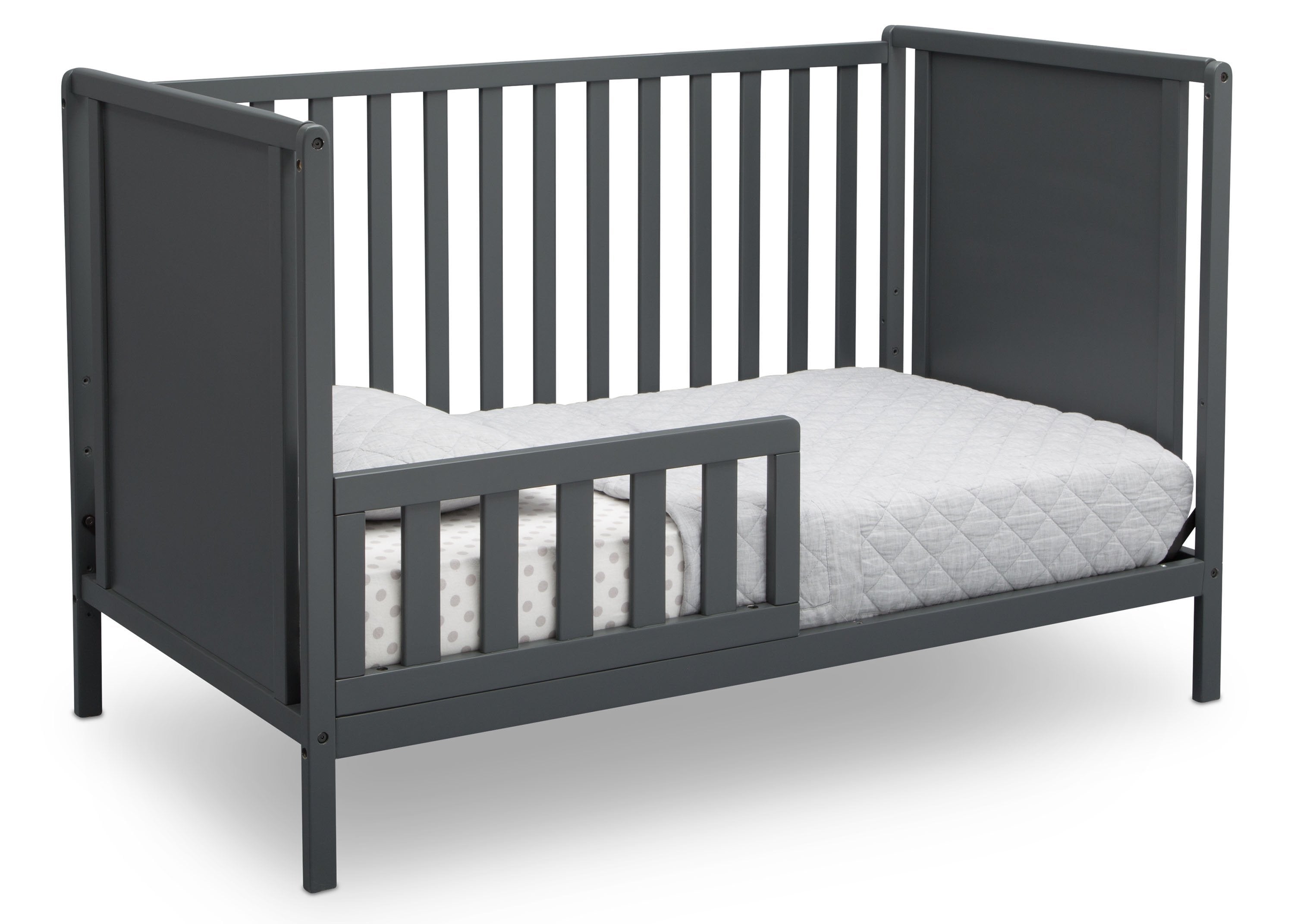 Heartland Classic 4-in-1 Convertible Crib - Toddler Bed, Daybed & Full Size Bed | Safe Nursery Furniture for Baby & Kids Room | Perfect for Newborns, Infants & Growing Children