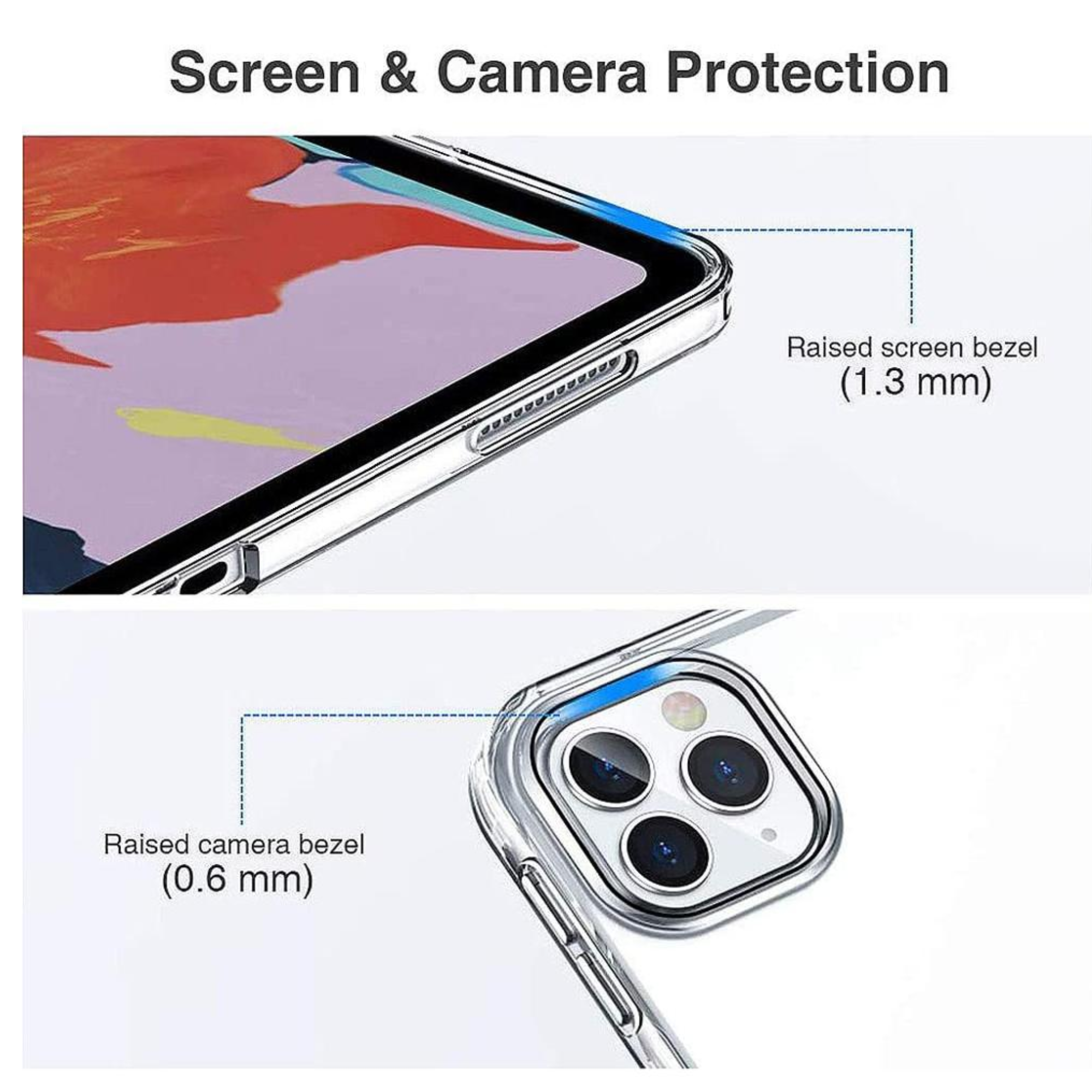 Durable iPad Pro 11 Case - Shockproof & Scratch-Resistant Protective Cover for 2021/2022 Models | Perfect for Work, Travel & Home Use