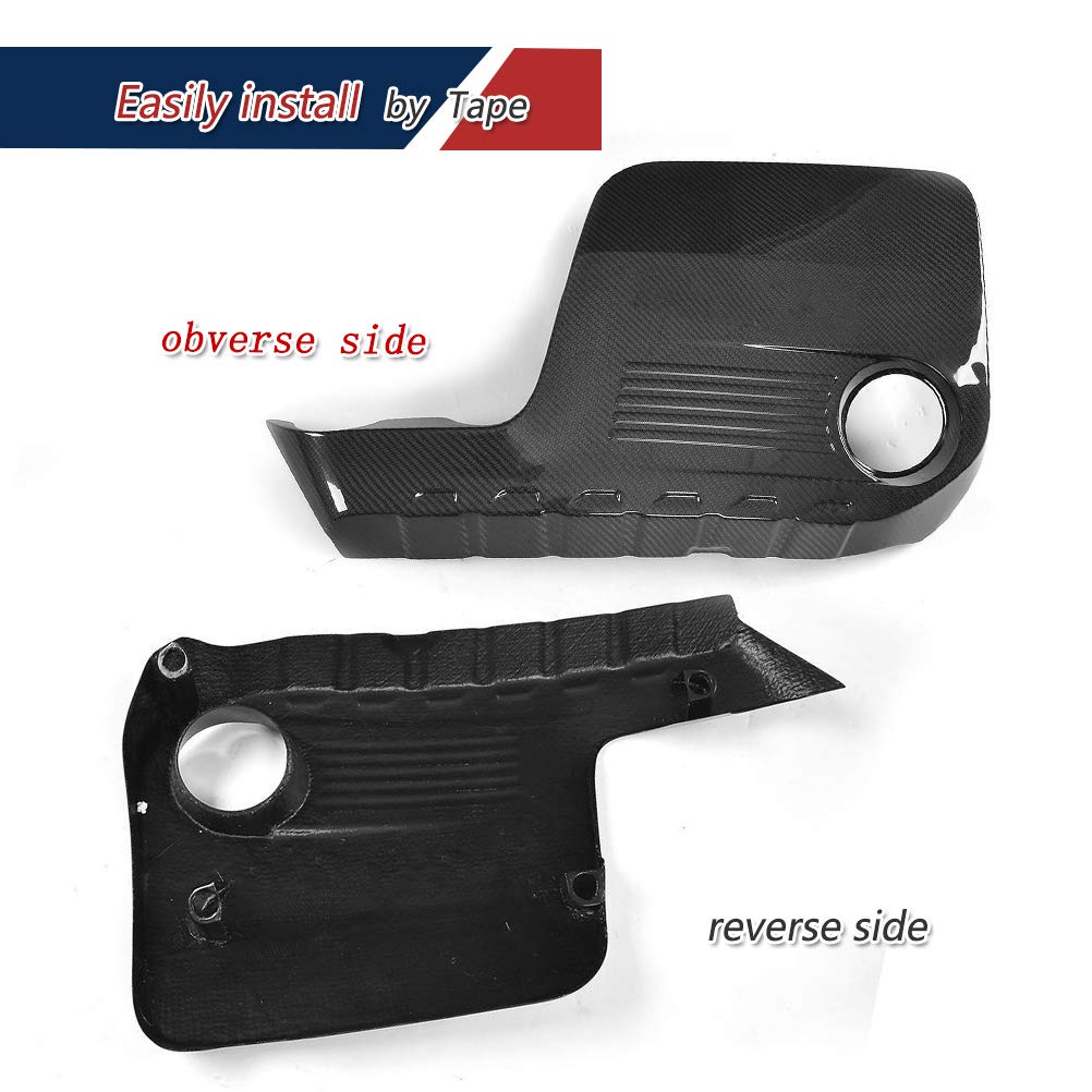 Premium Carbon Fiber Engine Cover for BMW F80 M3 F82 F83 M4 (2014-2018) | Lightweight Hood Protector | OEM Style | Perfect for Car Shows & Performance Upgrades