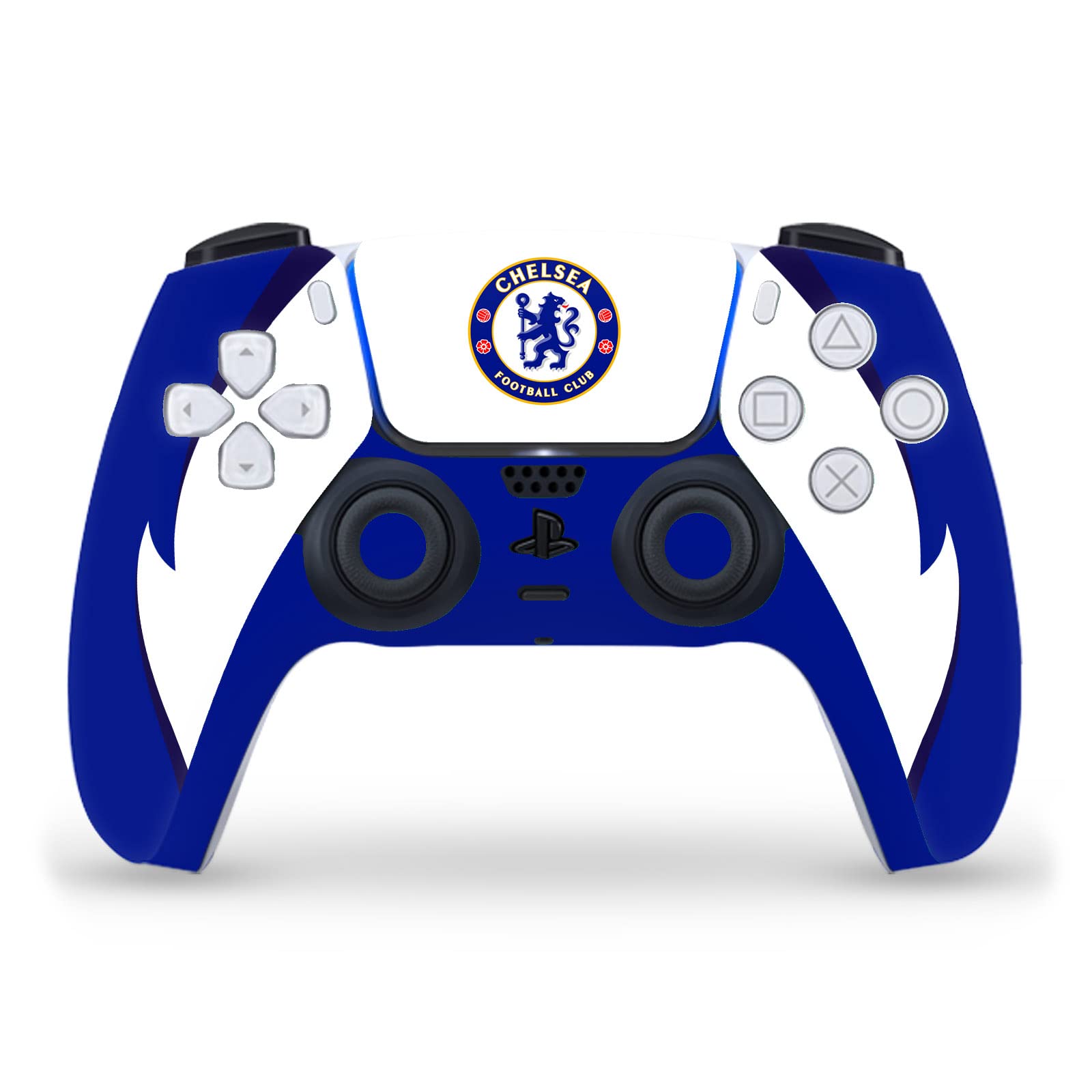 Chelsea FC PS5 Controller Skin - Officially Licensed Vinyl Decal for DualSense | Gaming & Fan Gear