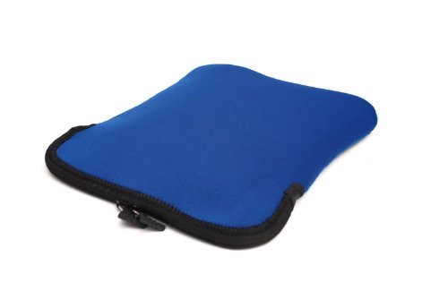 **ASUS Eee Pad Transformer 10.1-Inch Tablet Case - Blue Neoprene Zipper Sleeve Bag for Protection & Portability | Perfect for Travel, Work & School**