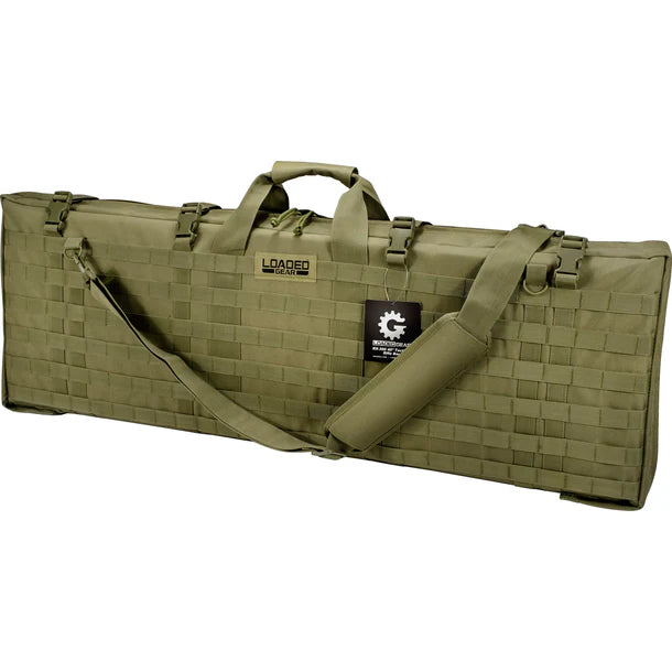 Barska BI12032 Loaded Gear 40 Tactical Rifle Bag for Shooting Range - Durable Black RX 300 Gun Case with Padded Interior | Perfect for Range Days, Hunting Trips & Firearm Storage