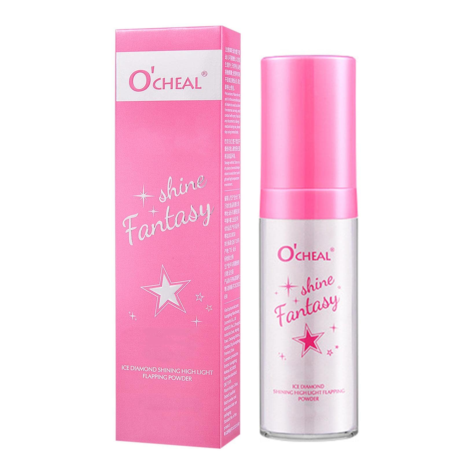 Fairy Face & Body Highlighter Stick - 3D Illuminating Powder Makeup for Cheeks, Hair & Skin | Natural Glow Enhancer | 9g Teksome | Perfect for Parties, Photos & Everyday Glam