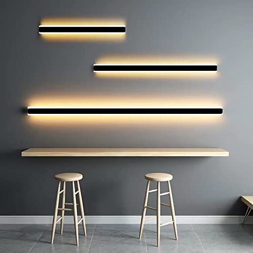 Modern LED Wall Sconce Lights - 60CM 36W Aluminum Up Down Wall Lamp for Living Room, Bedroom, Stairs & Corridor - 3000K Warm White Indoor Lighting - Perfect for Ambient, Accent & Decorative Wall Lighting