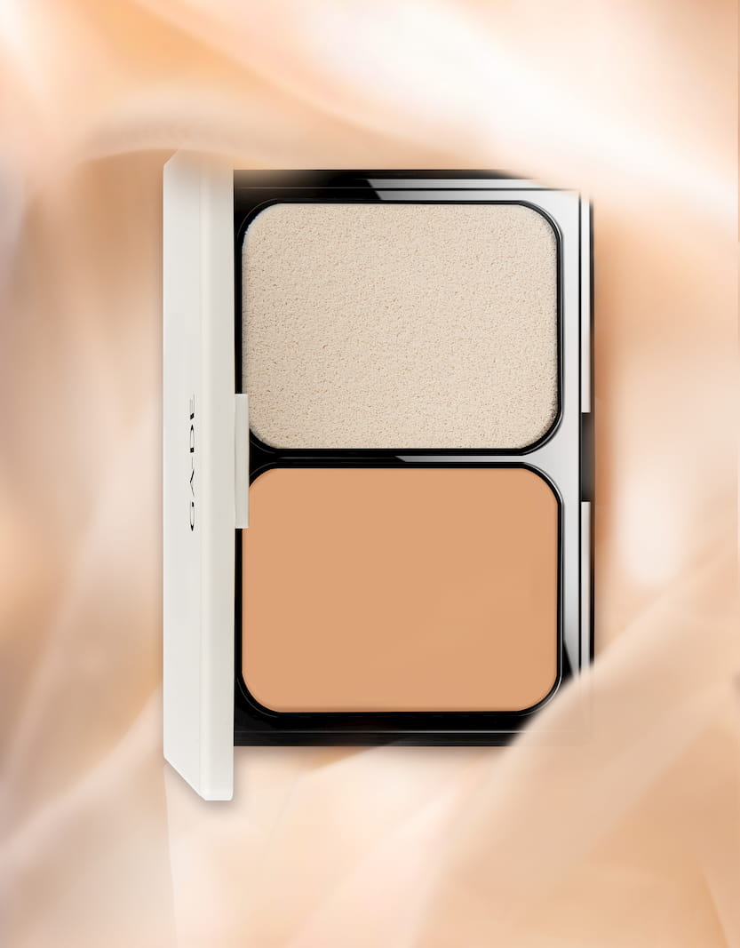 Longevity Compact Foundation 122 Bare Almond - Lightweight, Long-Lasting Makeup for Flawless Coverage | Perfect for Everyday Wear & Special Occasions