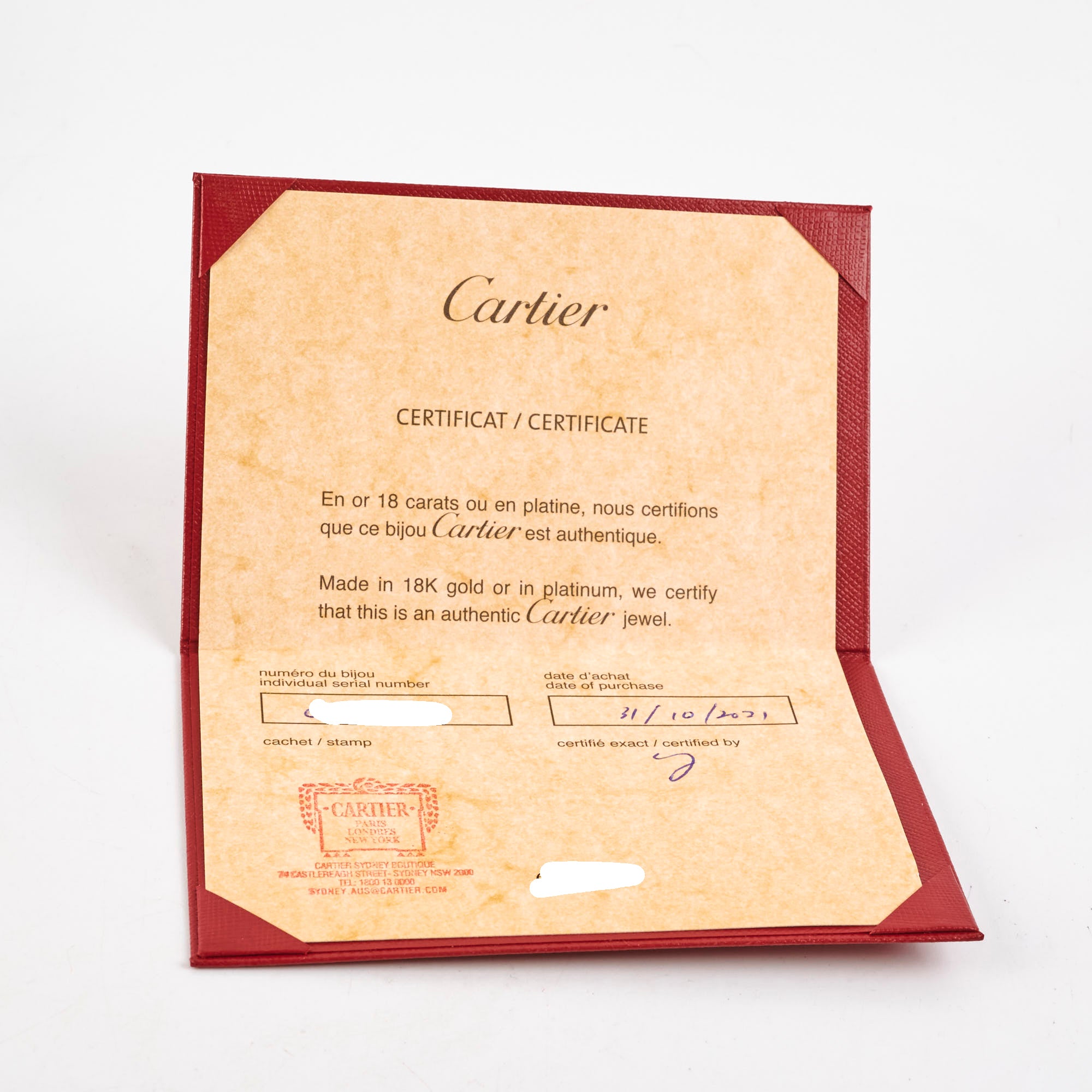 Cartier Small Model JUC Bracelet - 17 Size, 18K Gold Plated Luxury Jewelry for Women, Perfect for Gifts, Parties & Special Occasions