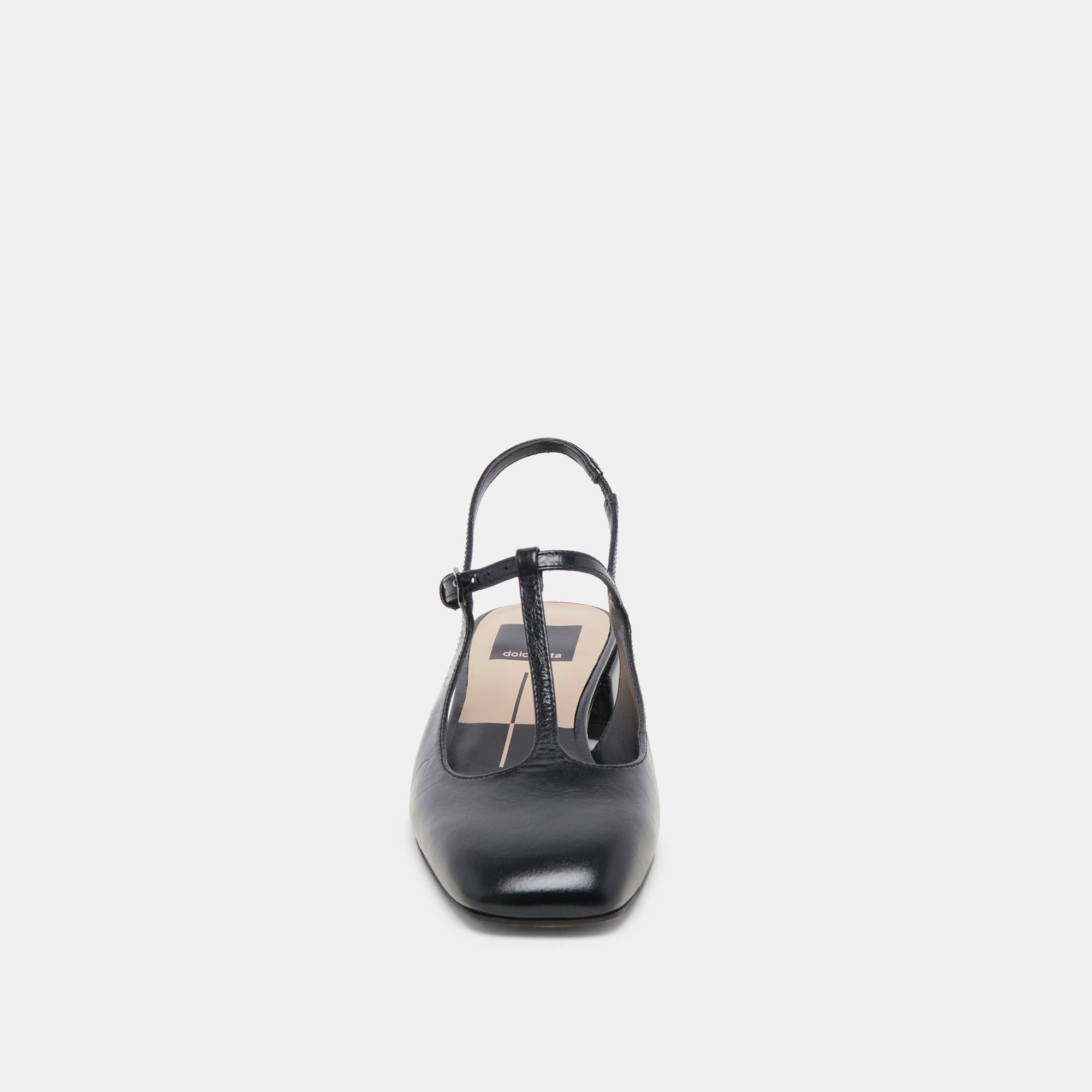 DEIDRA FLATS Women's Shoes - Midnight Crinkle Patent Leather Slip-On Loafers for Work & Casual Wear | Comfortable & Stylish Office Shoes | re:vita Collection