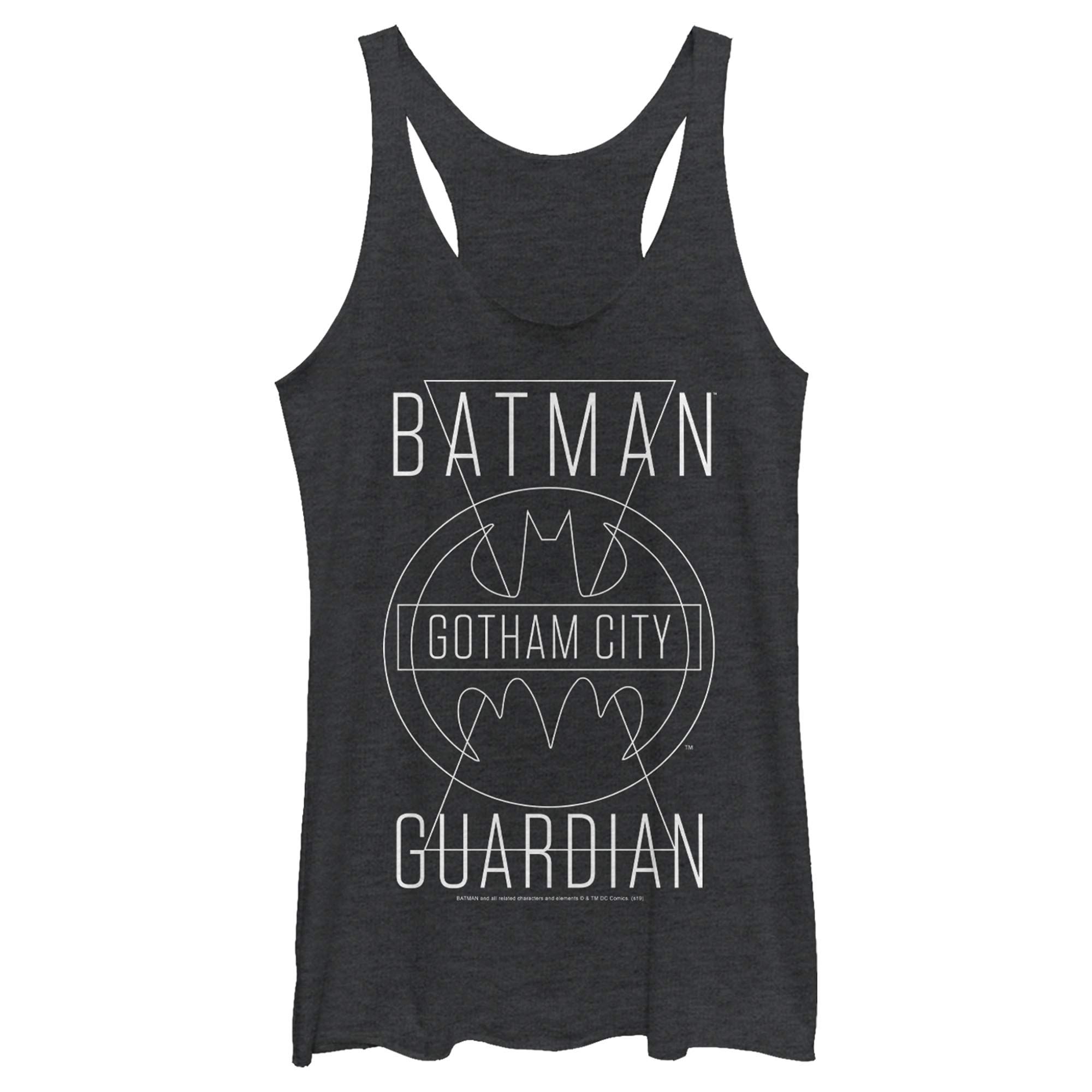 Batman Women's Racerback Tank Top for Gym & Casual Wear