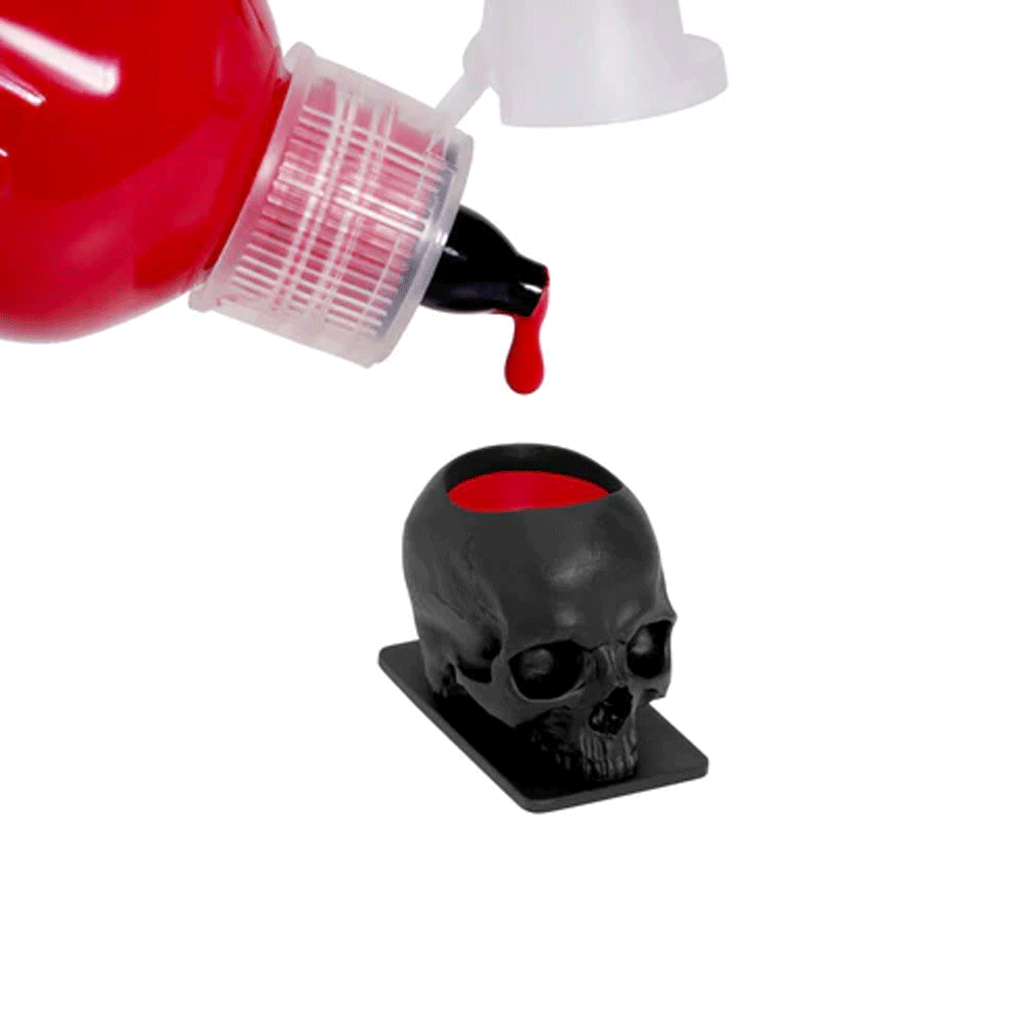 Premium Black Skull Ink Caps - Size #16 (Large), 200 Count - Safe & Durable for Tattoo Artists & Body Piercing Professionals - Perfect for Tattoo Shops, Piercing Studios & DIY Body Art Projects