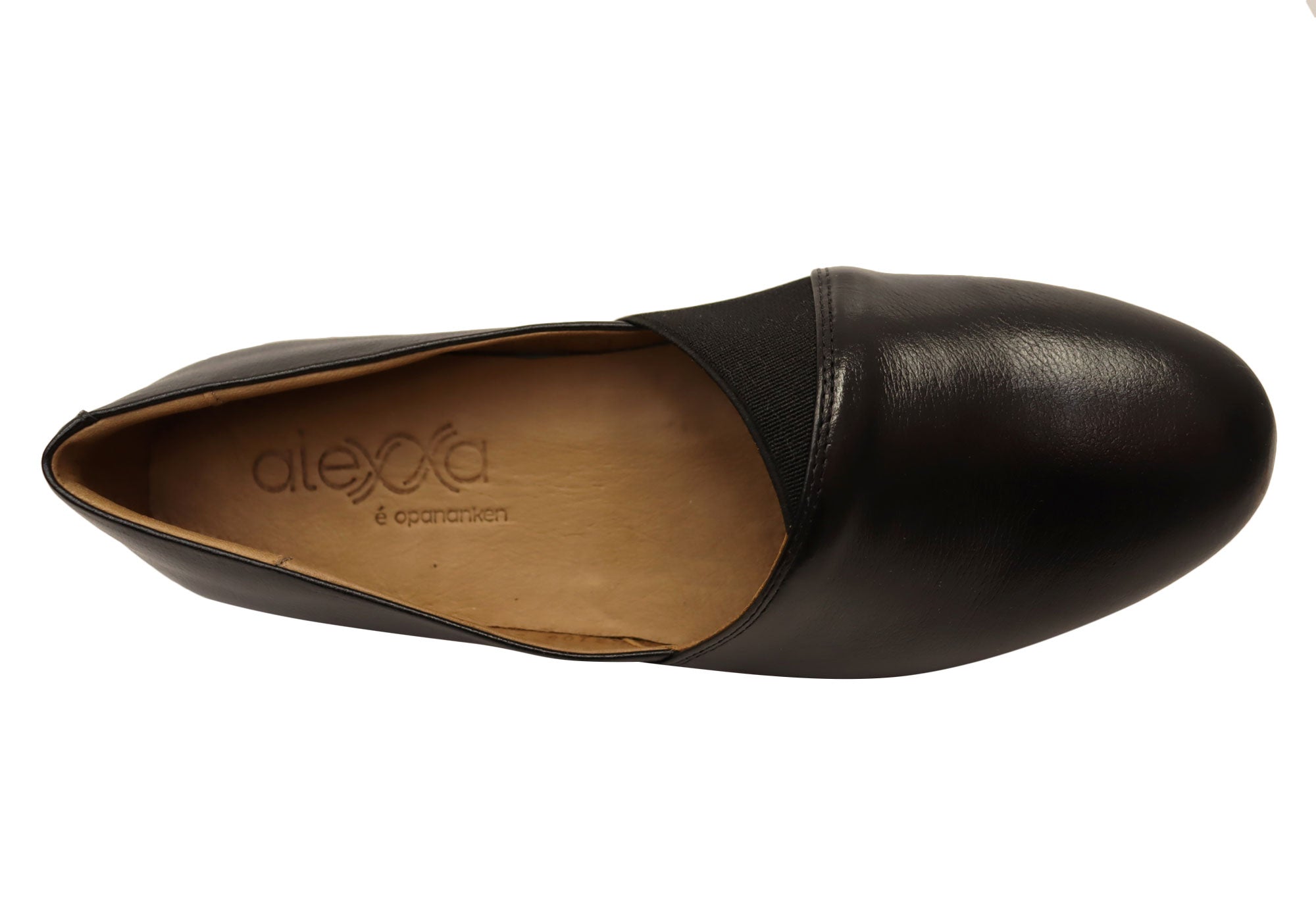 Opananken Mellie Women's Comfortable Brazilian Leather Shoes - Stylish & Durable for Work, Travel & Everyday Wear
