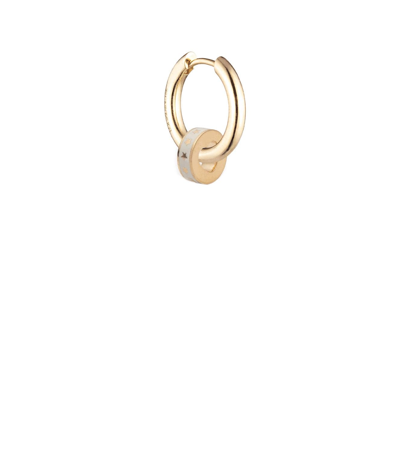 Amate Love Heartbeat Small Chubby Hoop Earrings - Dainty & Cute Jewelry for Women, Perfect for Valentine's Day Gifts, Date Night & Everyday Wear