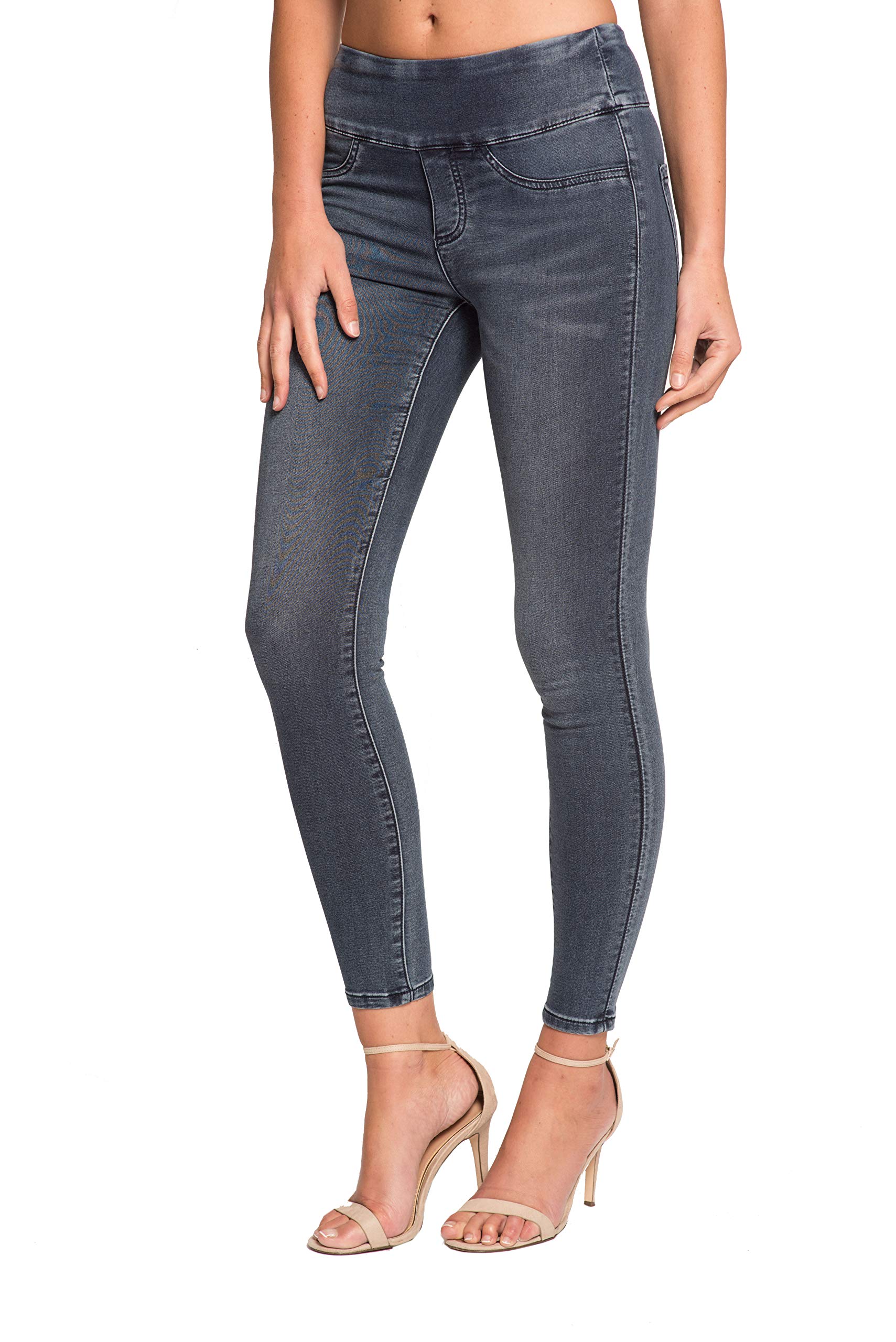 LIOR PARIS Signature Power Stretch Jane 5 Wash Skinny Jeans for Women - High Waist Slim Fit Denim Pants - Comfortable & Flattering Everyday Wear for Office, Dating & Casual Outfits