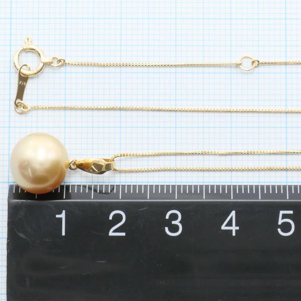 18K Yellow Gold Pearl Necklace for Women - Elegant Dainty Pearl Jewelry Gift for Anniversary, Wedding, Birthday & Special Occasions