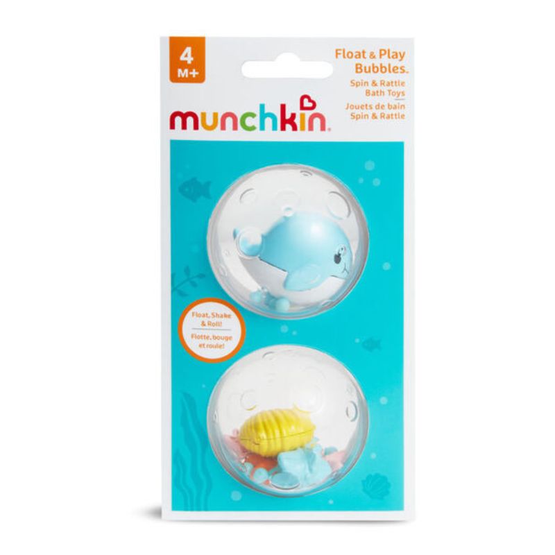 Float & Play Bubbles - 2 Pack of Fun Outdoor Water Toys for Kids - Perfect for Pool Parties, Beach Days & Backyard Play