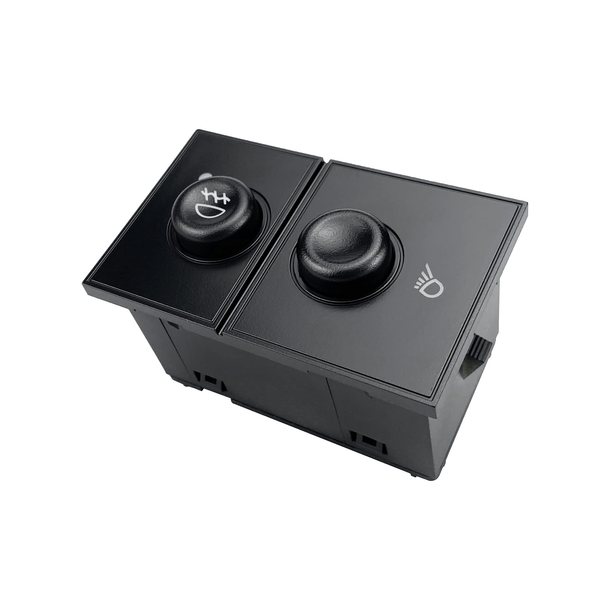 RLP Fog Light Switch & Cargo Lamp Switch Compatible with 2003-2006 Cadillac Escalade, Chevy Silverado 1500/2500/3500, GMC Sierra 1500/2500/3500 - Replaces 15143597 & 15076588 - Perfect for Off-Roading & Night Driving