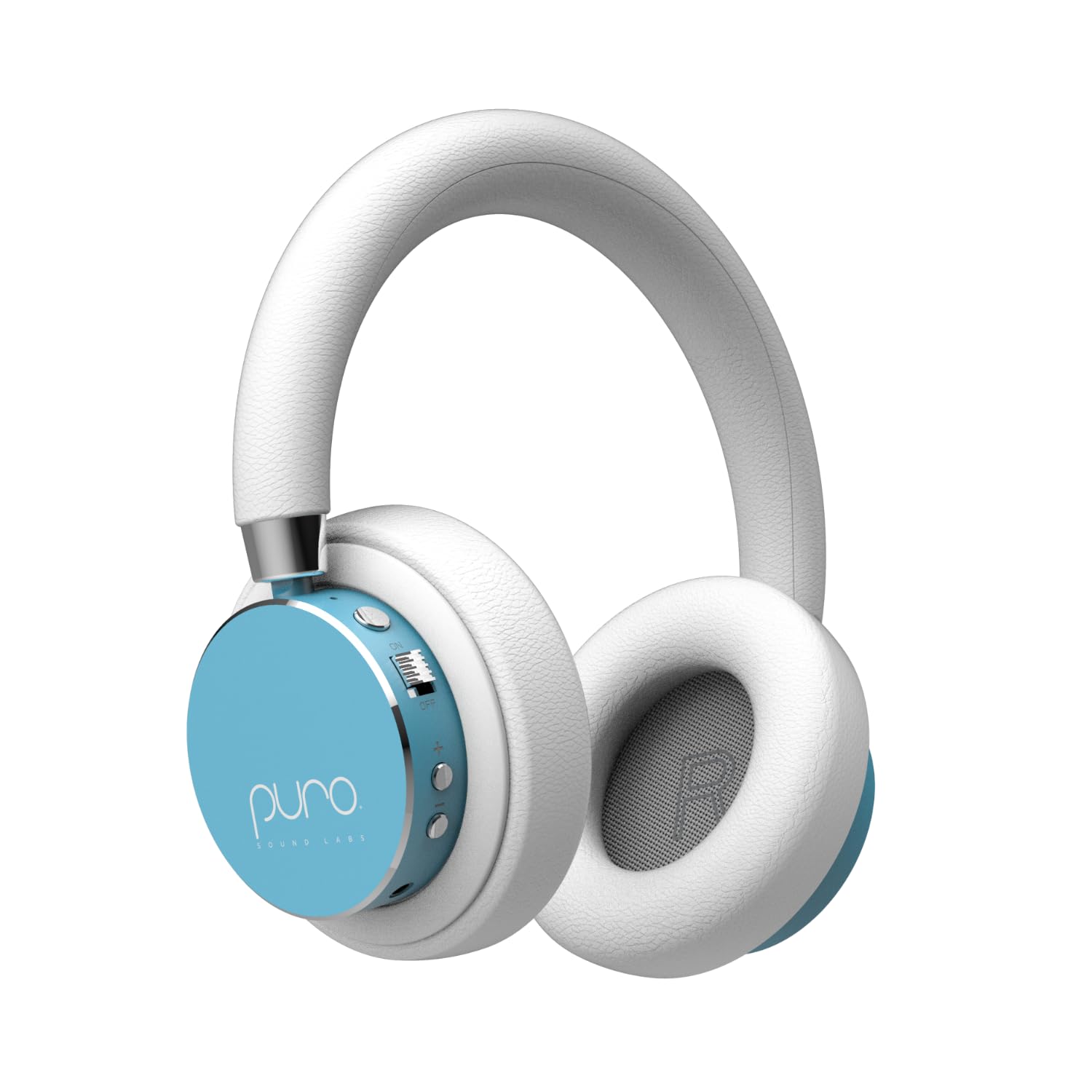 Puro Sound Labs BT2200s Plus Volume Limited Kids’ Bluetooth Headphones - Safe Wireless Headset for Children with 85dB Volume Limit, Lightweight & Comfortable (Teal) - Perfect for School, Travel, and Online Learning