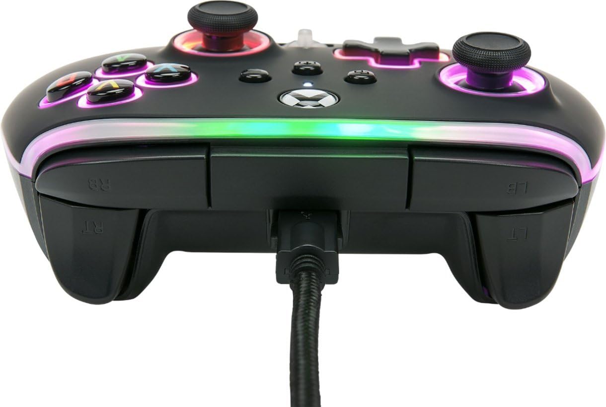 PowerA Wired Xbox Controller for Series X|S & One - Officially Licensed (Renewed) - Perfect for Gaming & Streaming
