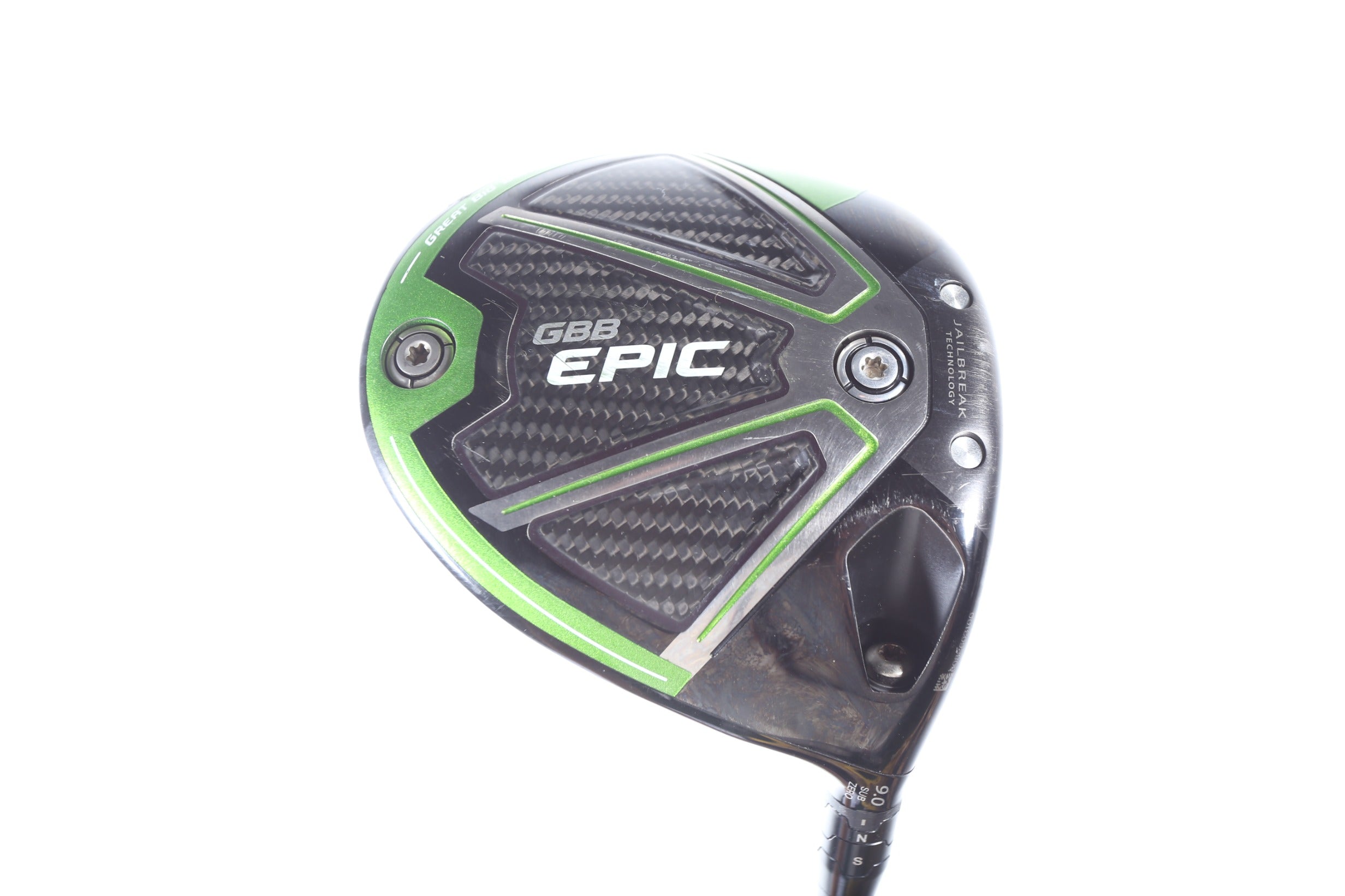 Used Callaway GBB Epic Sub Zero Driver 9° Stiff Flex Aldila Synergy Right Handed Golf Club - Perfect for Low Handicap Players & Long Distance Drives on the Course