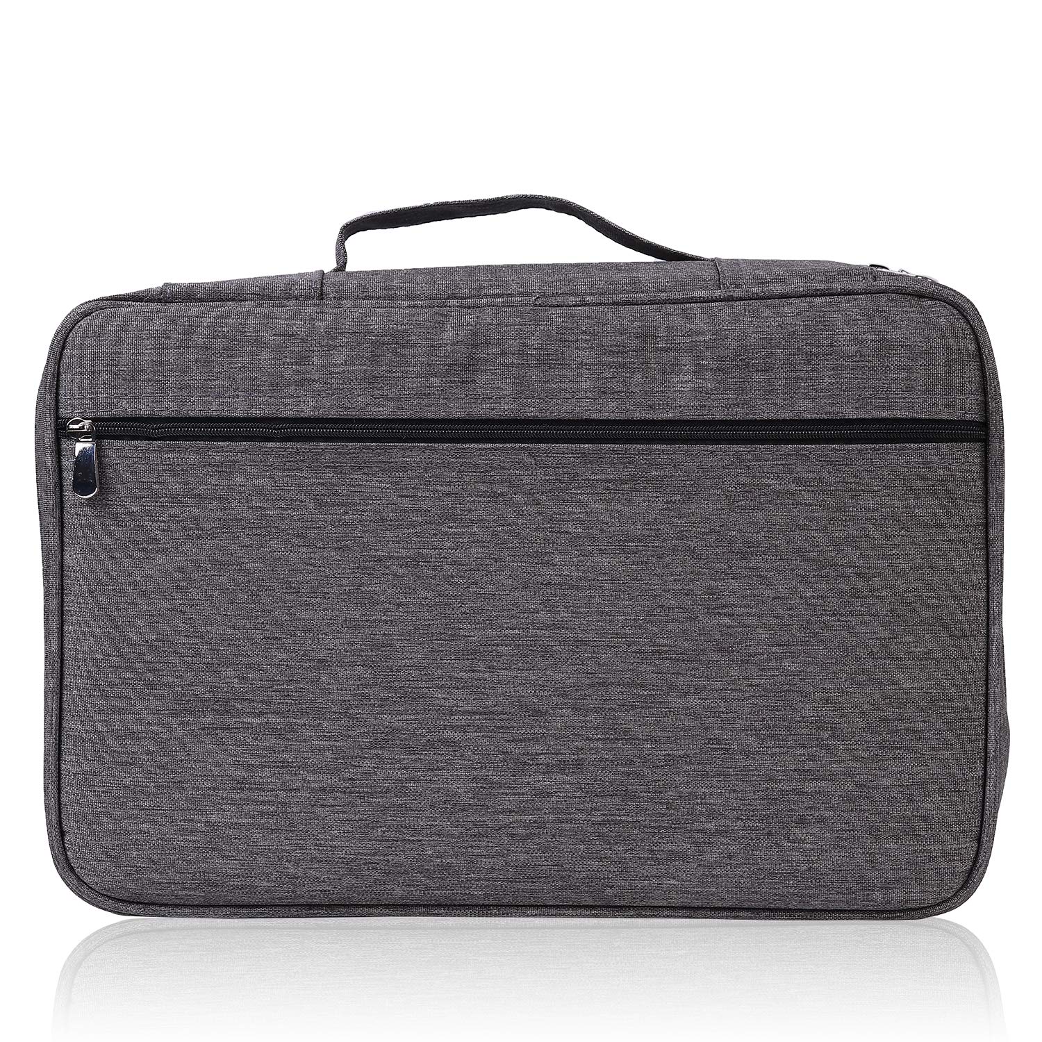 Shulaner Large Capacity Nylon Pencil Case - Holds 300 Colored Pencils or 200 Gel Pens with Zipper Closure, Perfect Organizer for Students & Artists - Ideal for School, Office, Art Classes & Travel