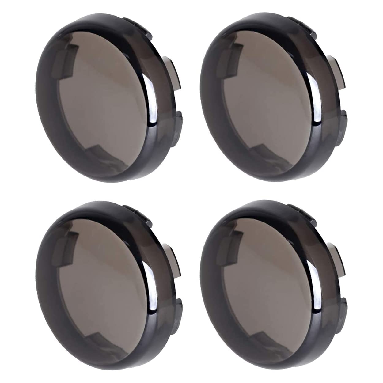 Harley Davidson LED Turn Signal Kit - Eagle Lights Gen II Front & Rear with White Running Lights, 1157 Base (Front) & 1156 Base (Rear), Includes Load Equalizer & Smoked Lenses - Perfect for Custom Motorcycle Lighting Upgrades & Night Riding Safety