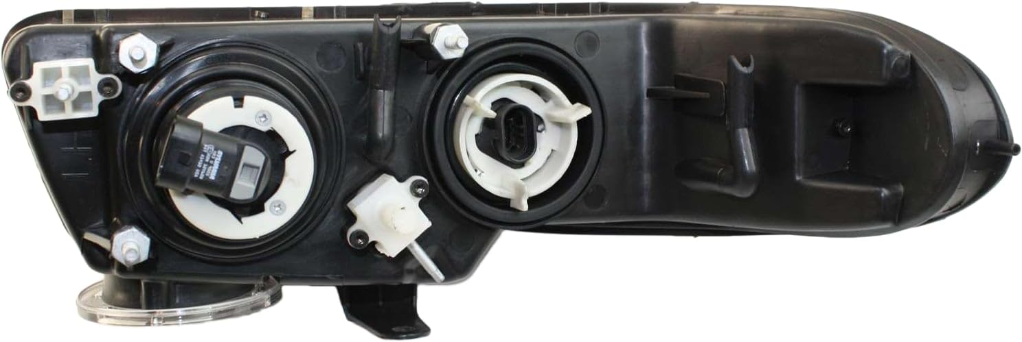 Go-Parts Replacement Headlight Assembly for Dodge Caravan, Chrysler Town and Country, Plymouth Voyager 1996-1999 - Driver Side Halogen Quad Lights - Perfect for Night Driving & Vehicle Restoration