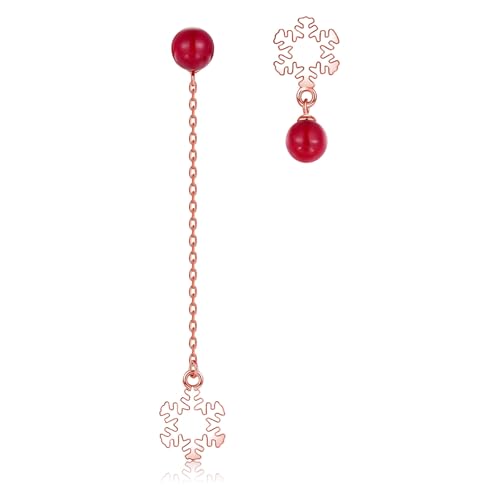 Red Bead - Rosegold