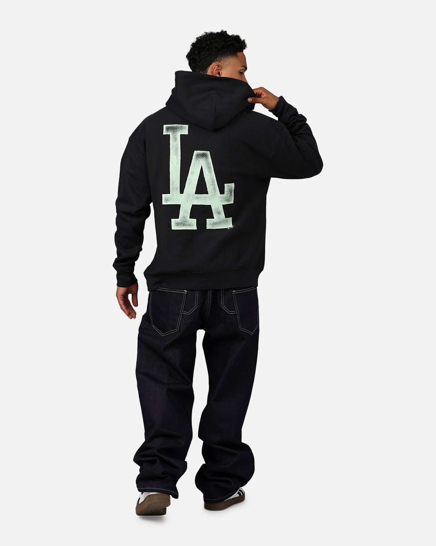 47 Brand Los Angeles Dodgers 'MLB Trophy Case' Premium Hoodie Black - Official MLB Licensed Hooded Sweatshirt for Men & Women - Perfect for Baseball Games, Casual Wear & Fan Apparel